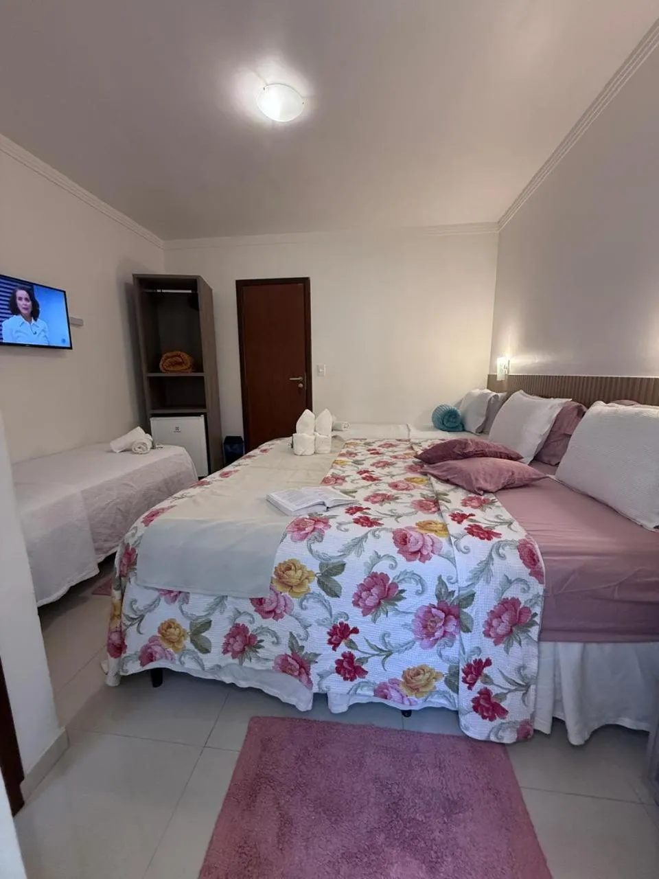 Bed in Vila do Morro Pousada