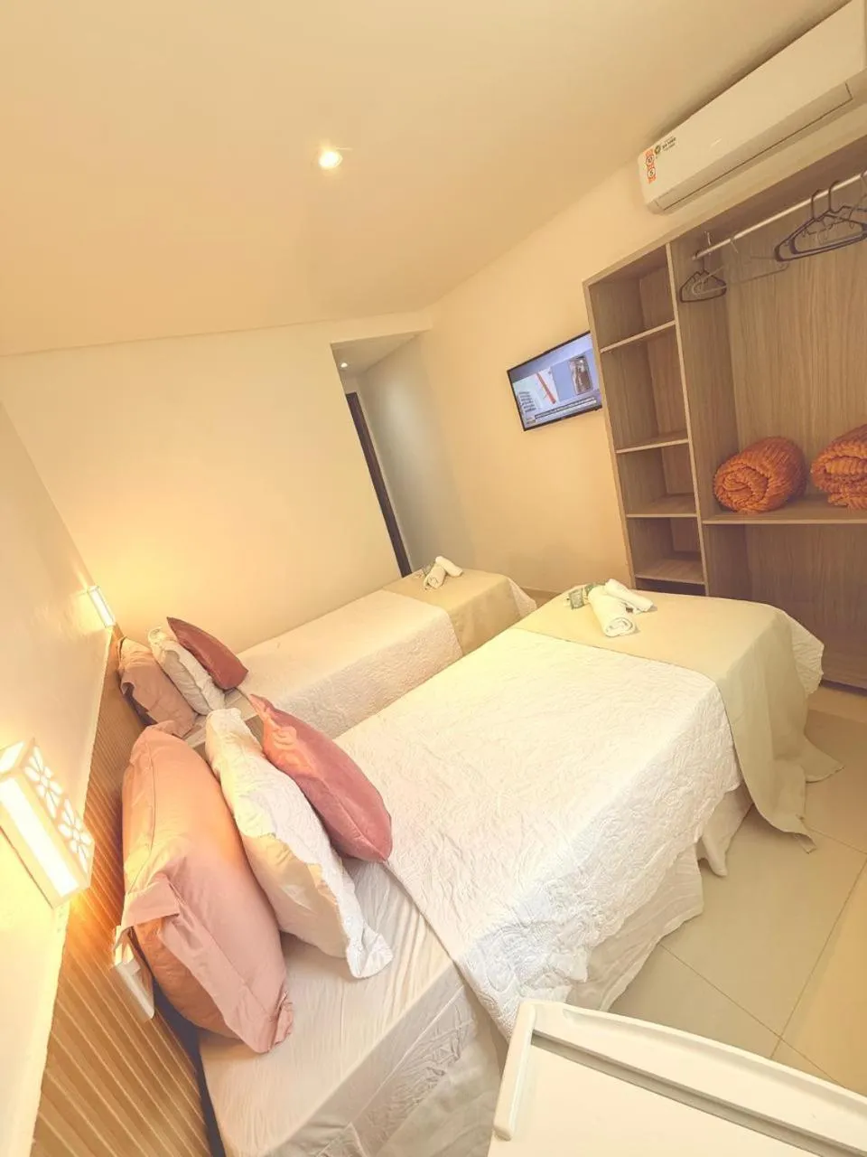 Bed in Vila do Morro Pousada