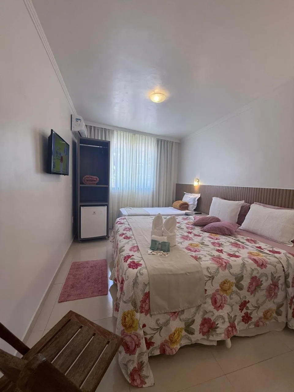 Bed in Vila do Morro Pousada