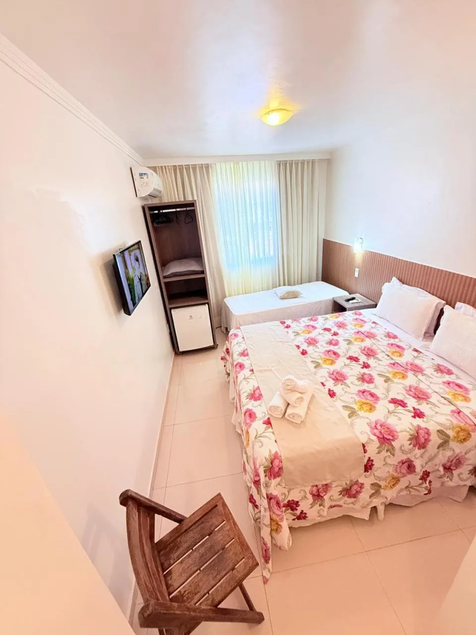 Bed in Vila do Morro Pousada