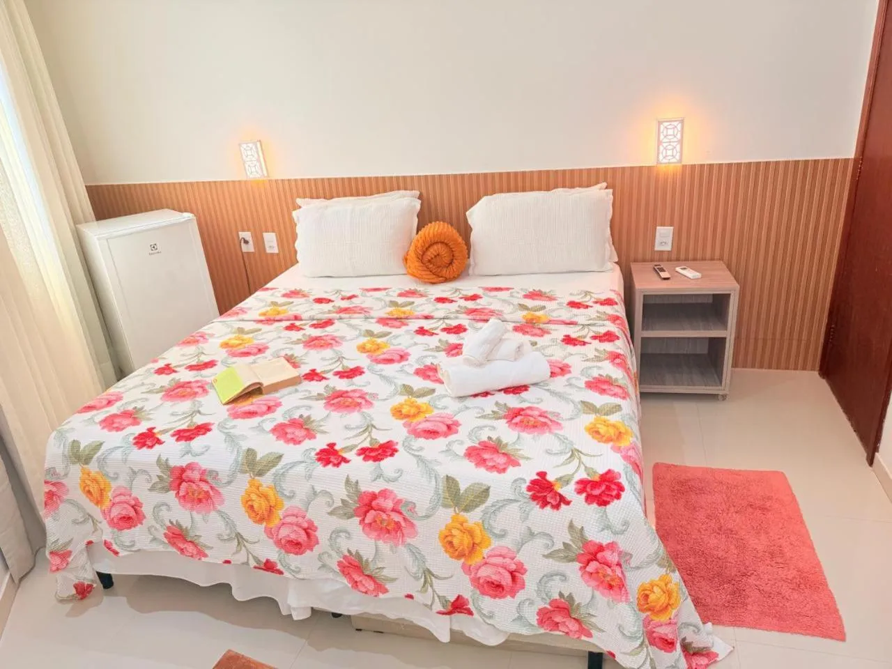 Bed in Vila do Morro Pousada