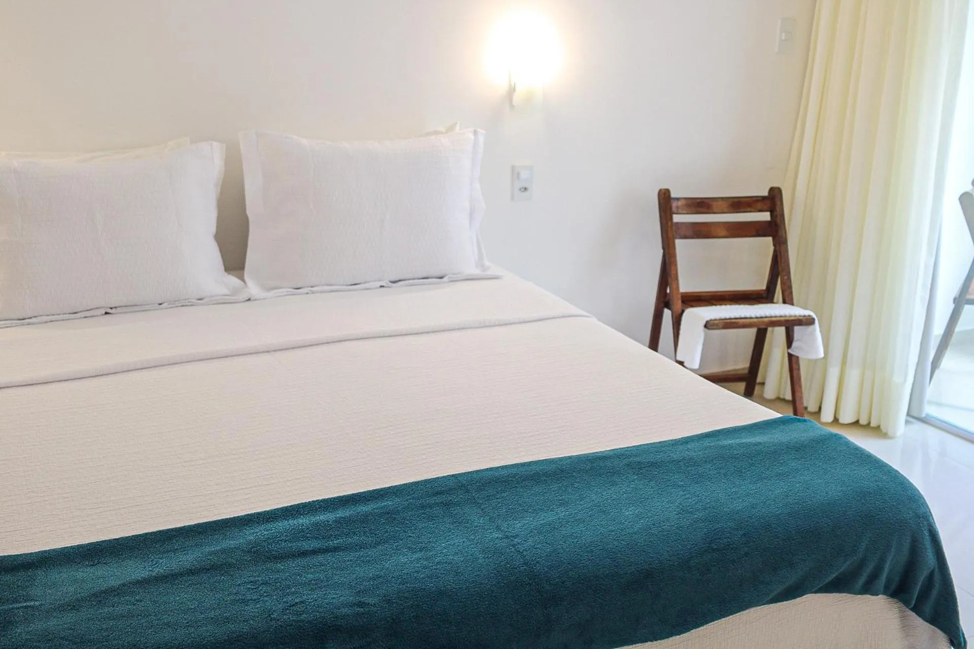 Bed in Vila do Morro Pousada