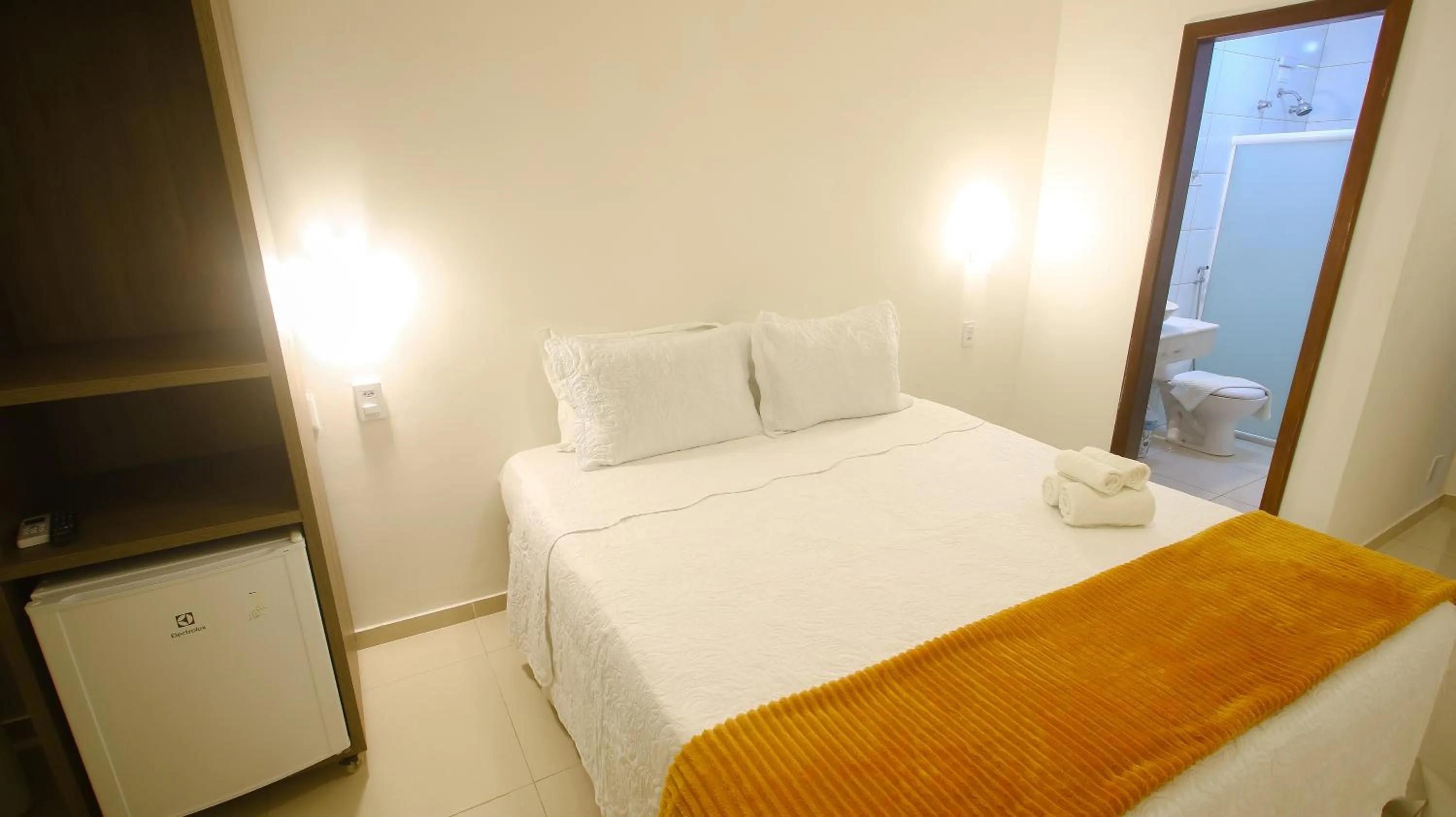Bed in Vila do Morro Pousada