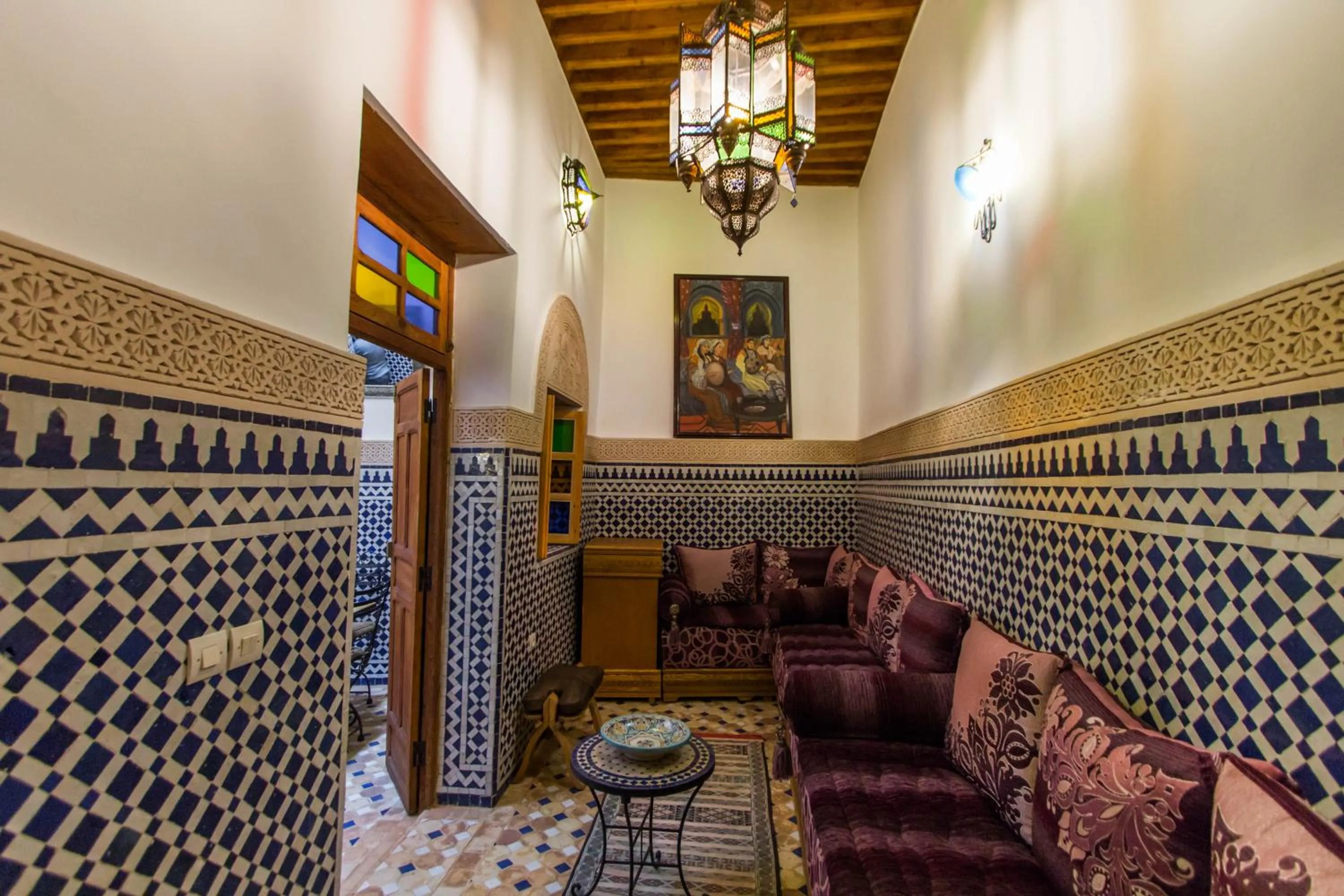 Decorative detail in Dar Bhija