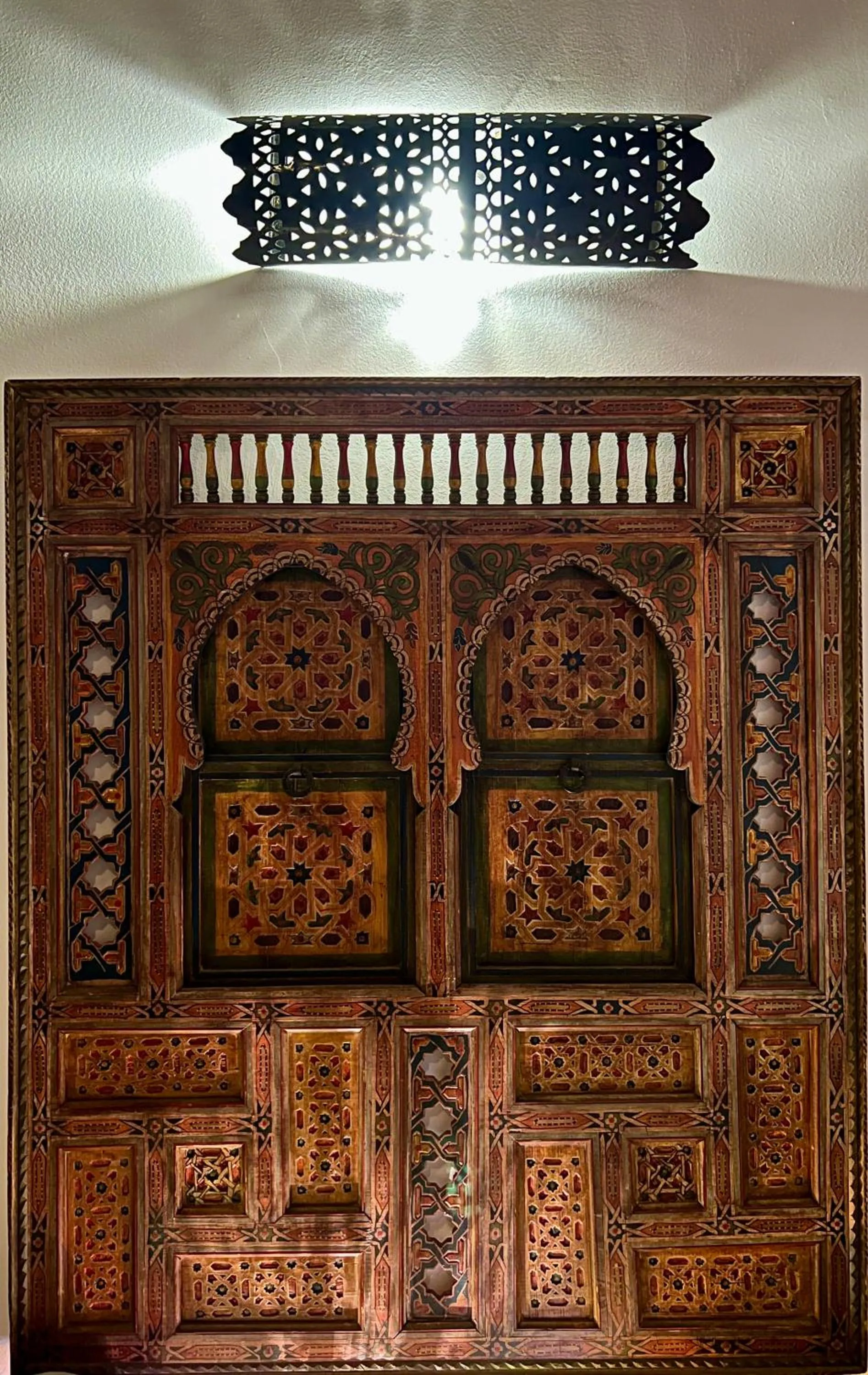 Decorative detail in Dar Bhija