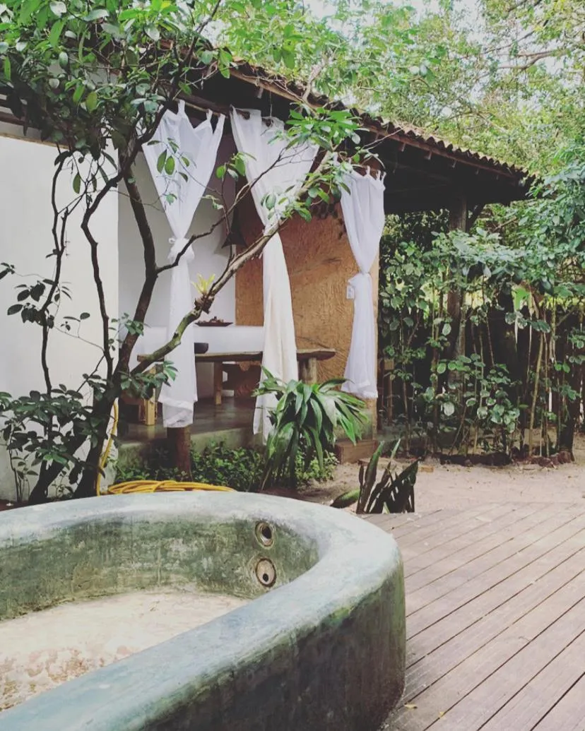 Hot Tub in Pousada Spa Oasis