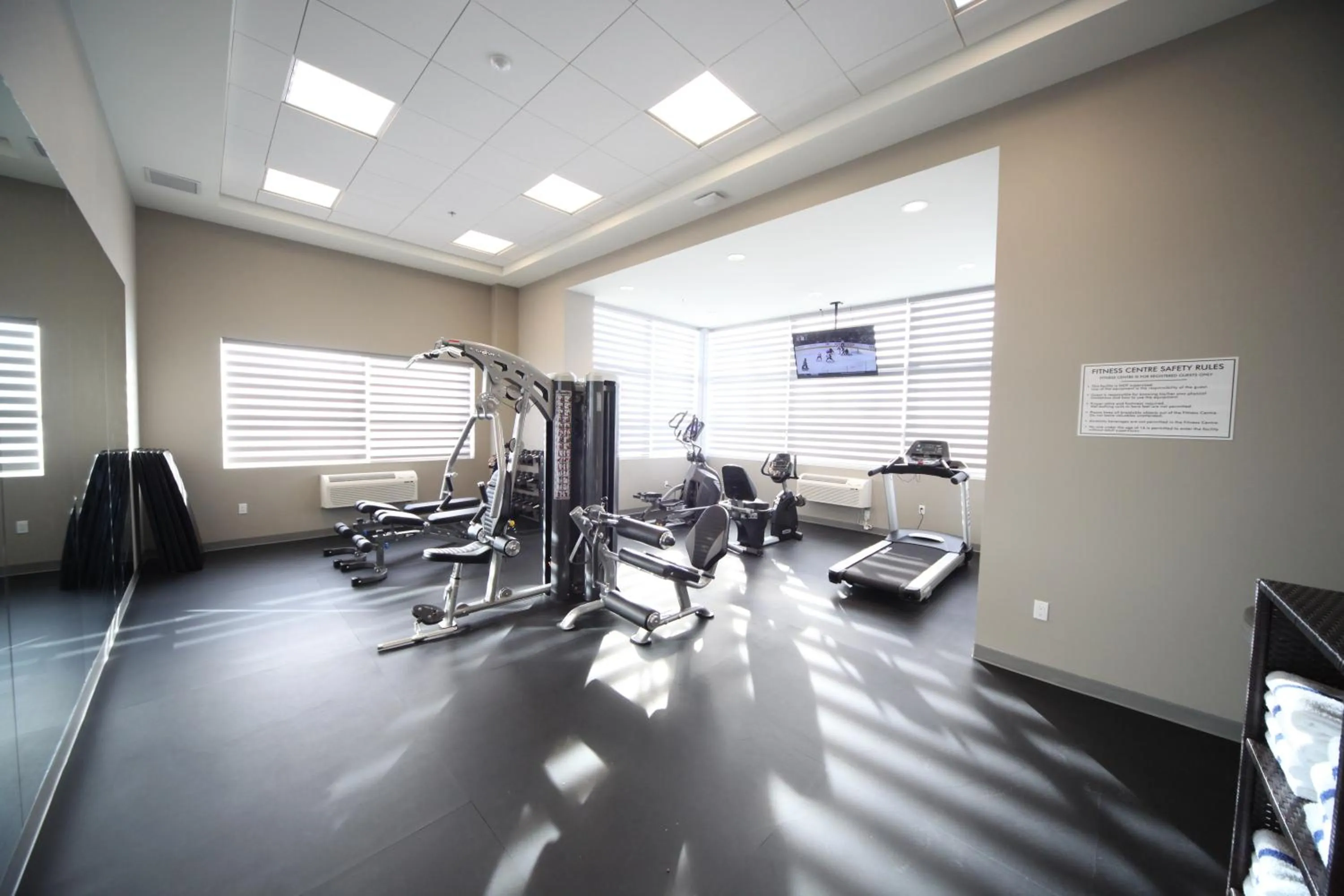 Fitness centre/facilities in Wyndham Garden Edmonton Airport