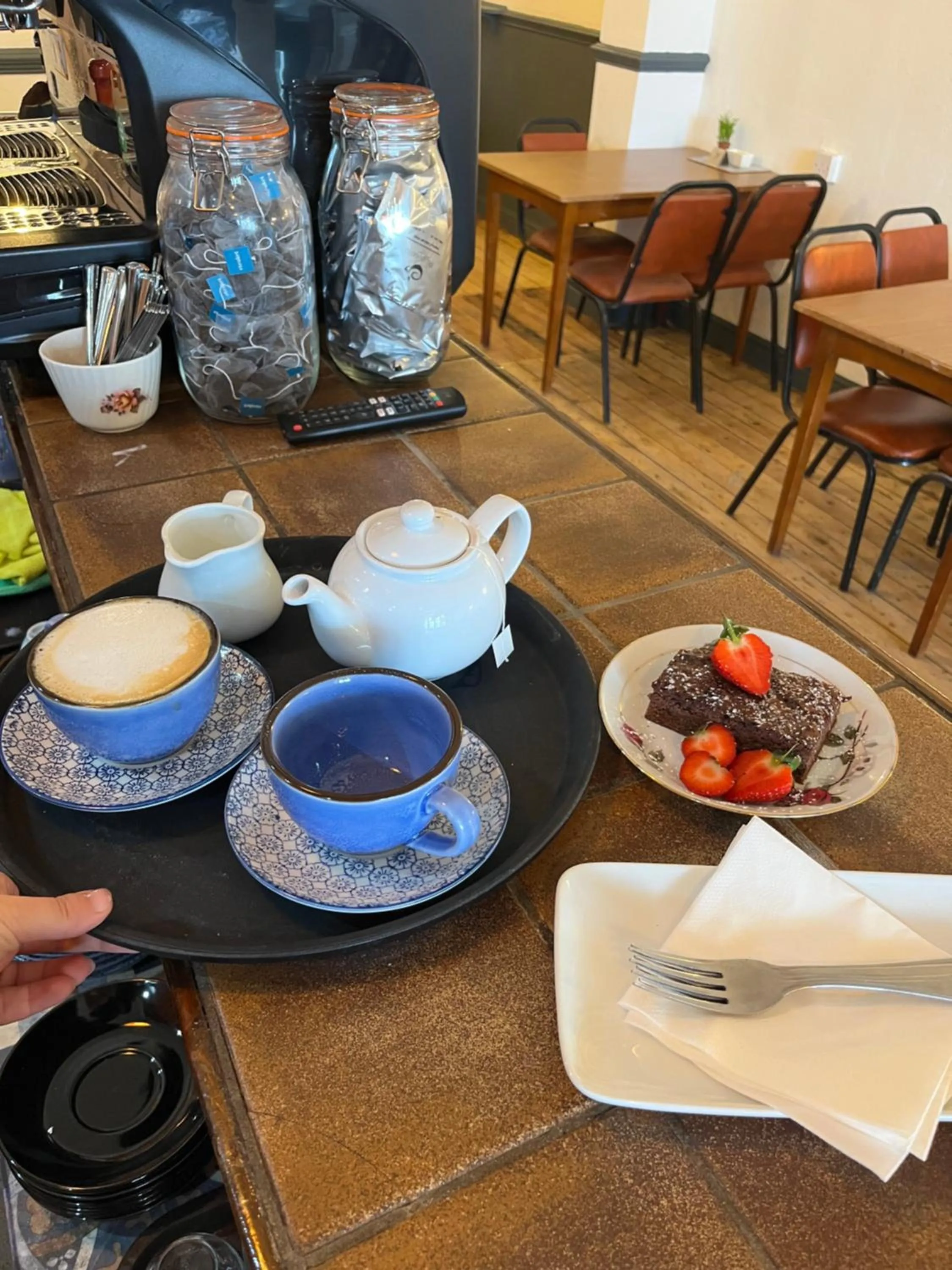 On site in The Stromness Hotel