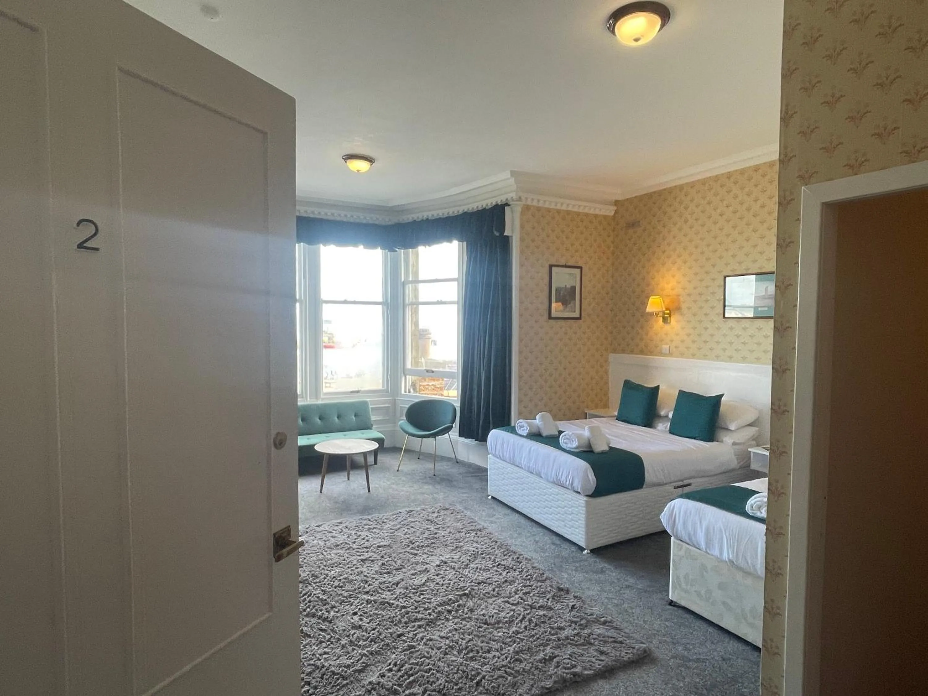 Bed in The Stromness Hotel