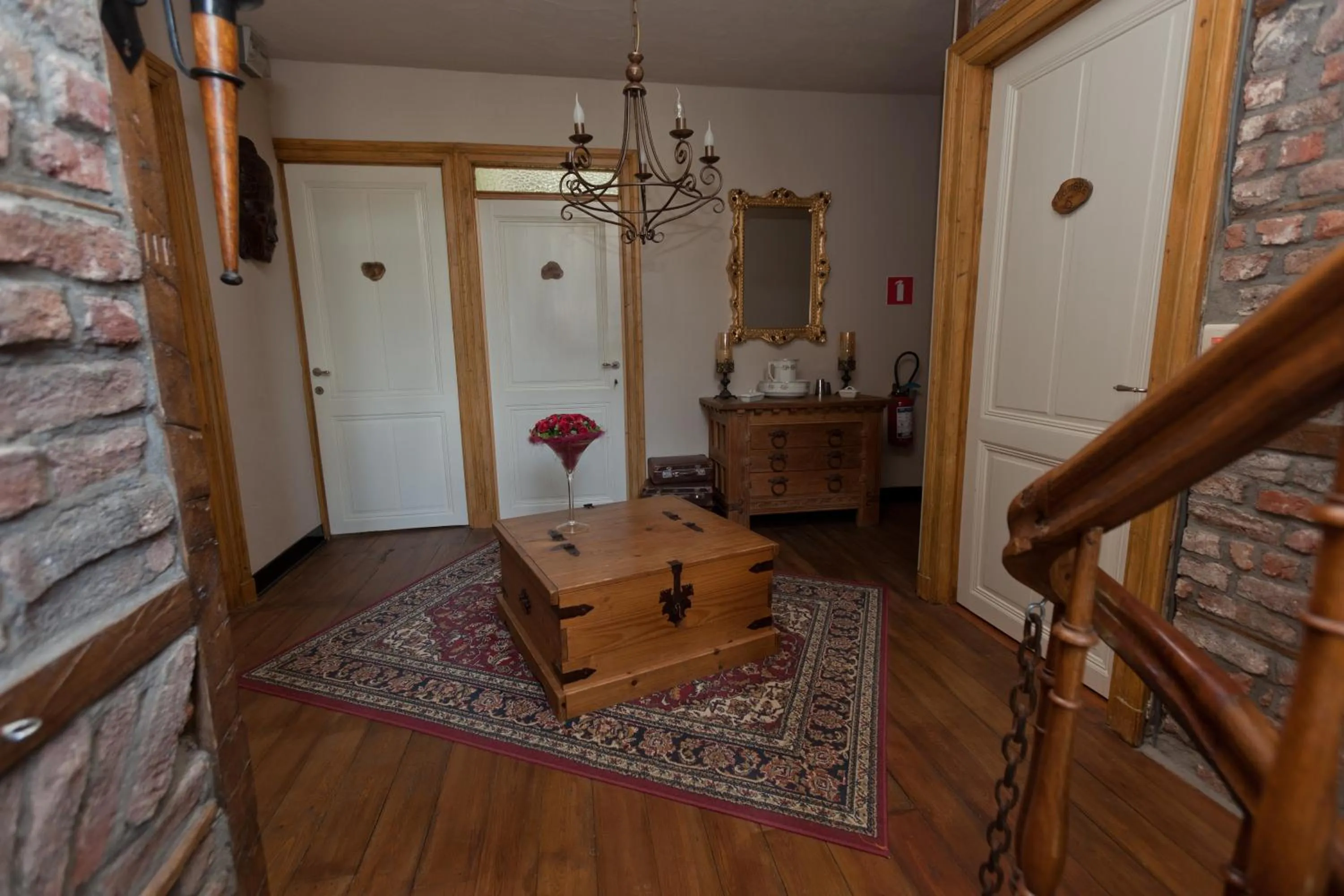 Living room in B&B-Restaurant Porte de la Lienne