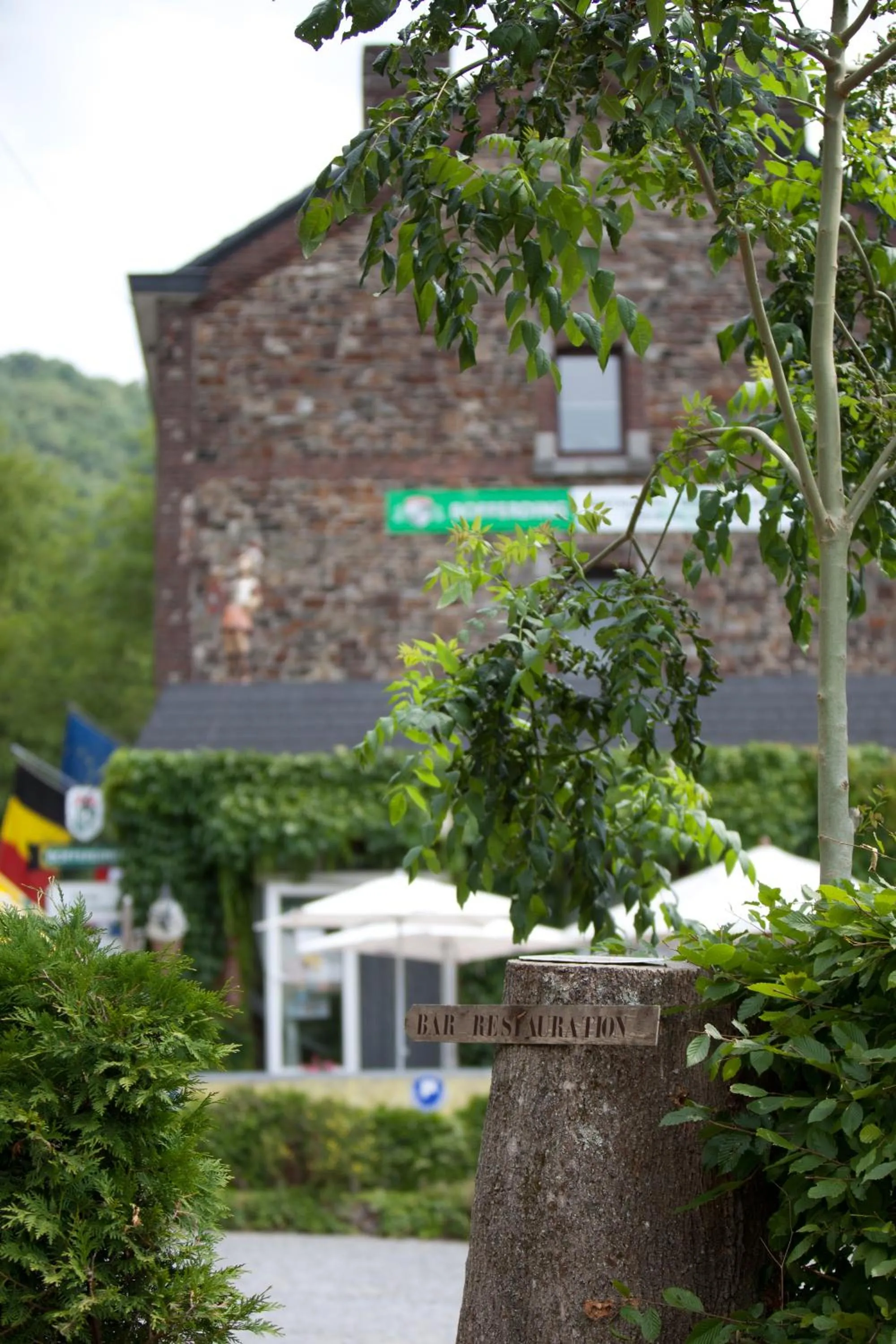 Balcony/Terrace in B&B-Restaurant Porte de la Lienne