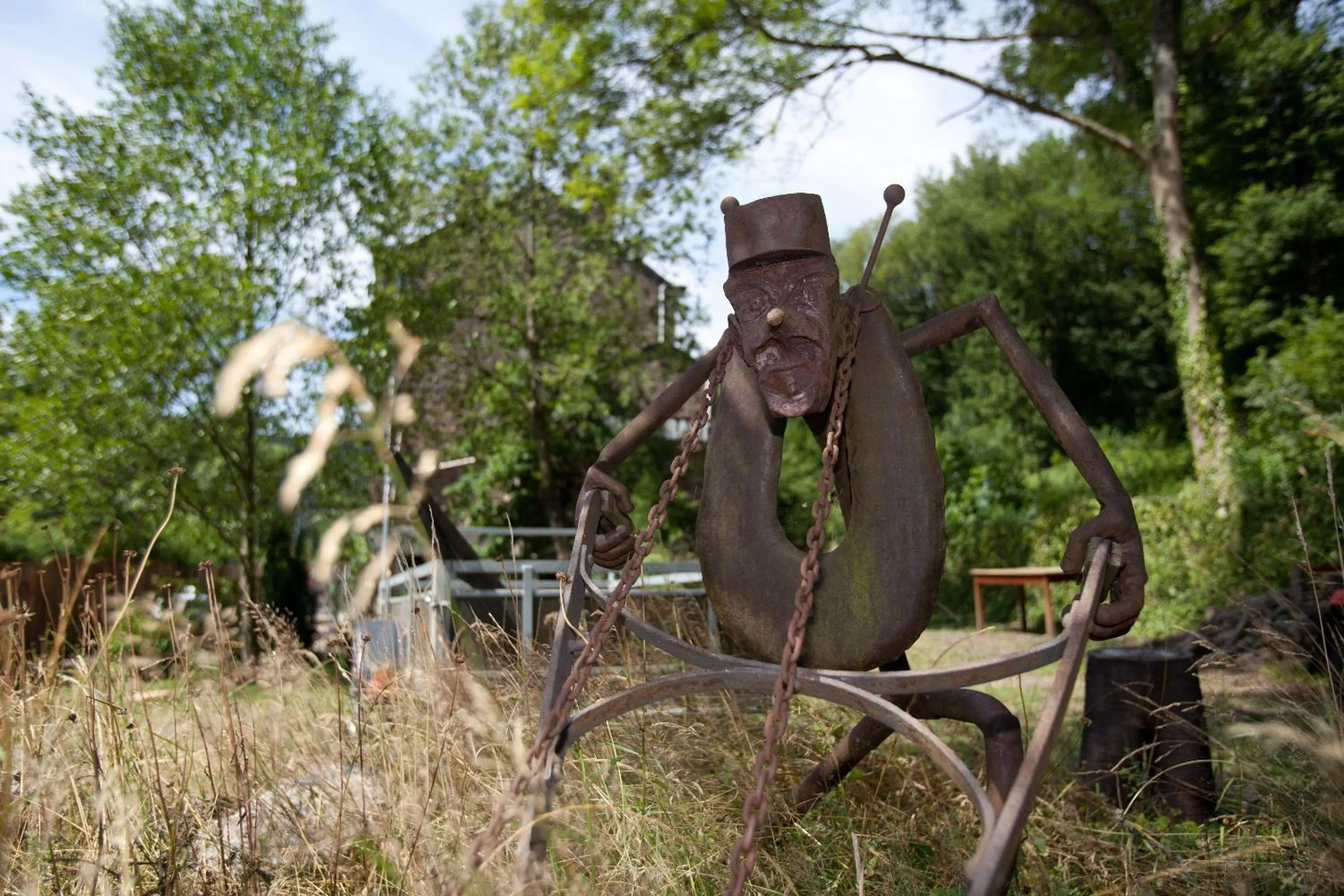 Garden in B&B-Restaurant Porte de la Lienne