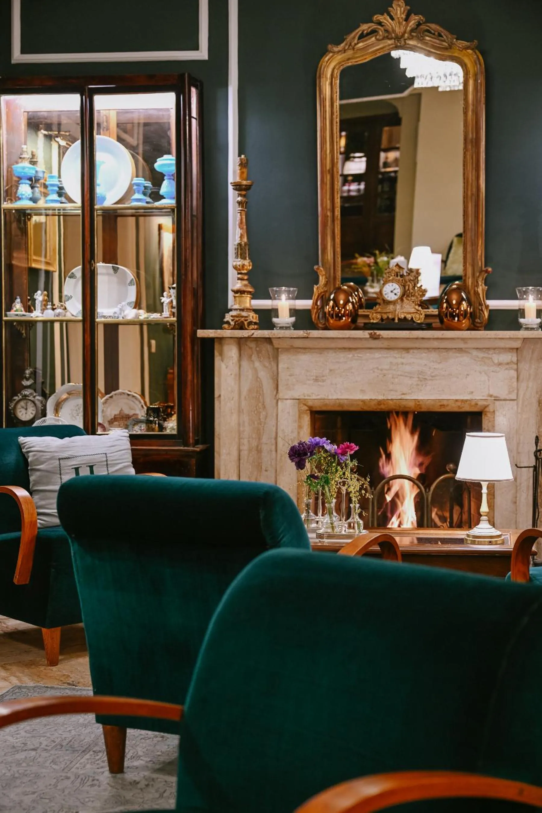 Lobby or reception in La Posta Hotel & Thermal Spa