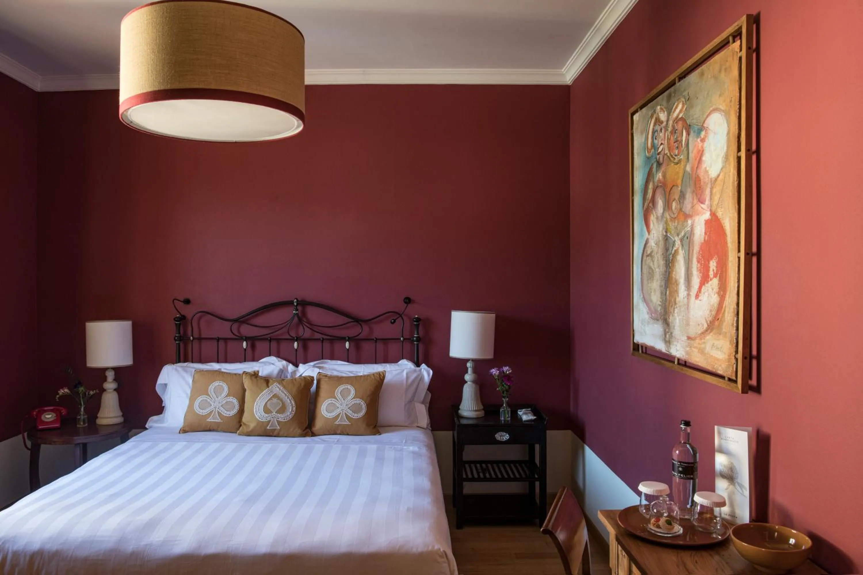 Bed in La Posta Hotel & Thermal Spa