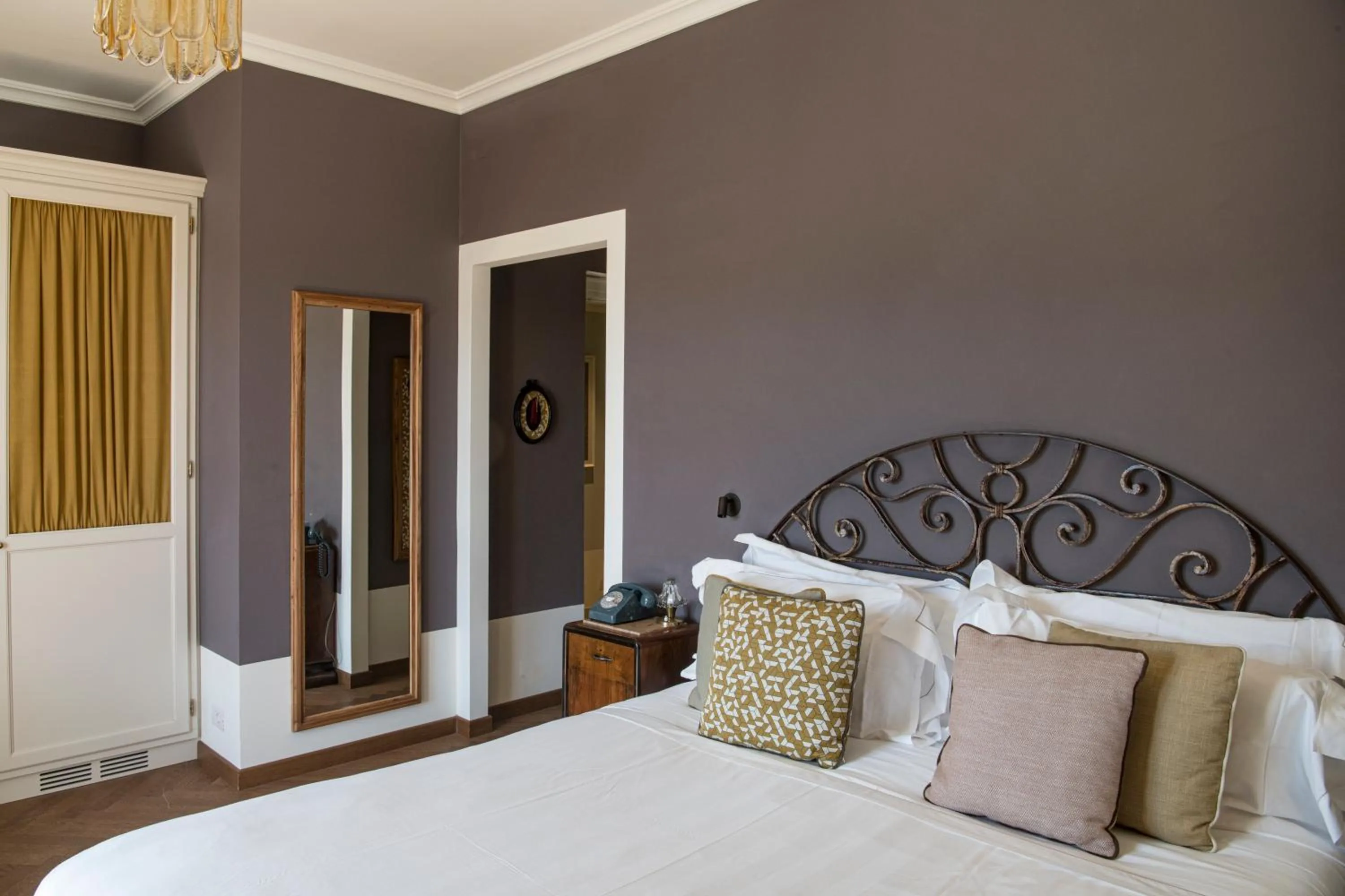 Bed in La Posta Hotel & Thermal Spa