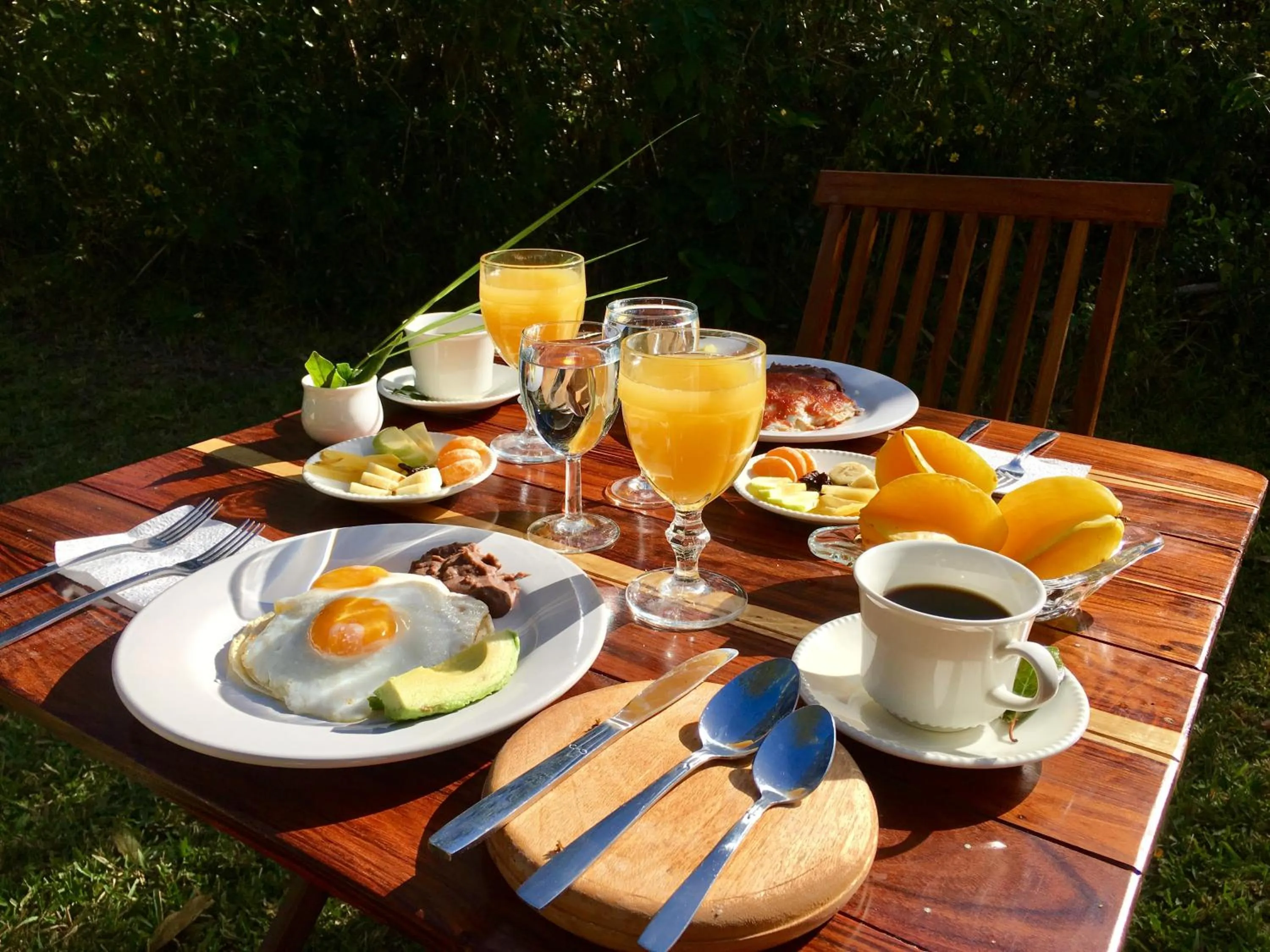Food in Hotel Casa Maya Calakmul