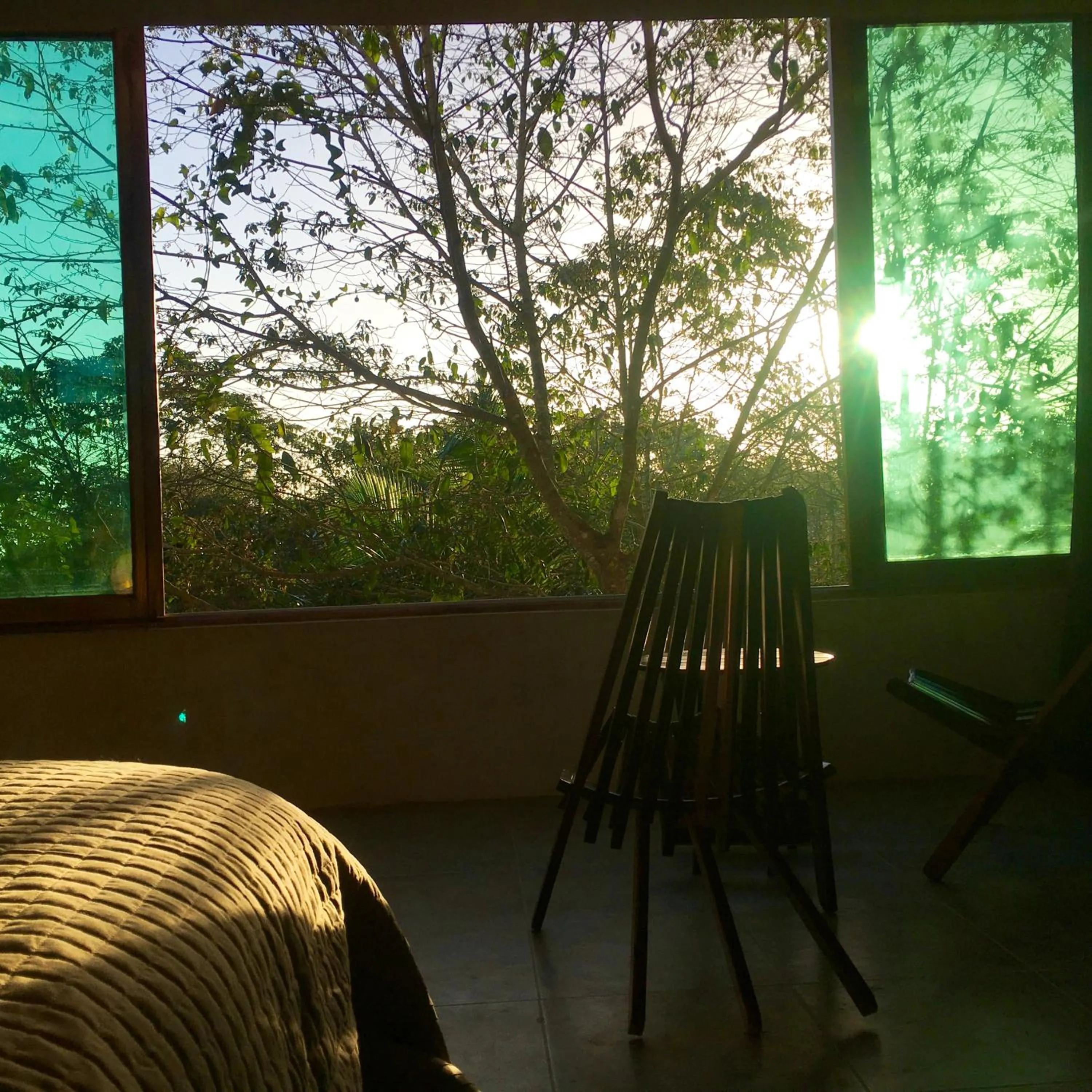 Library in Hotel Casa Maya Calakmul