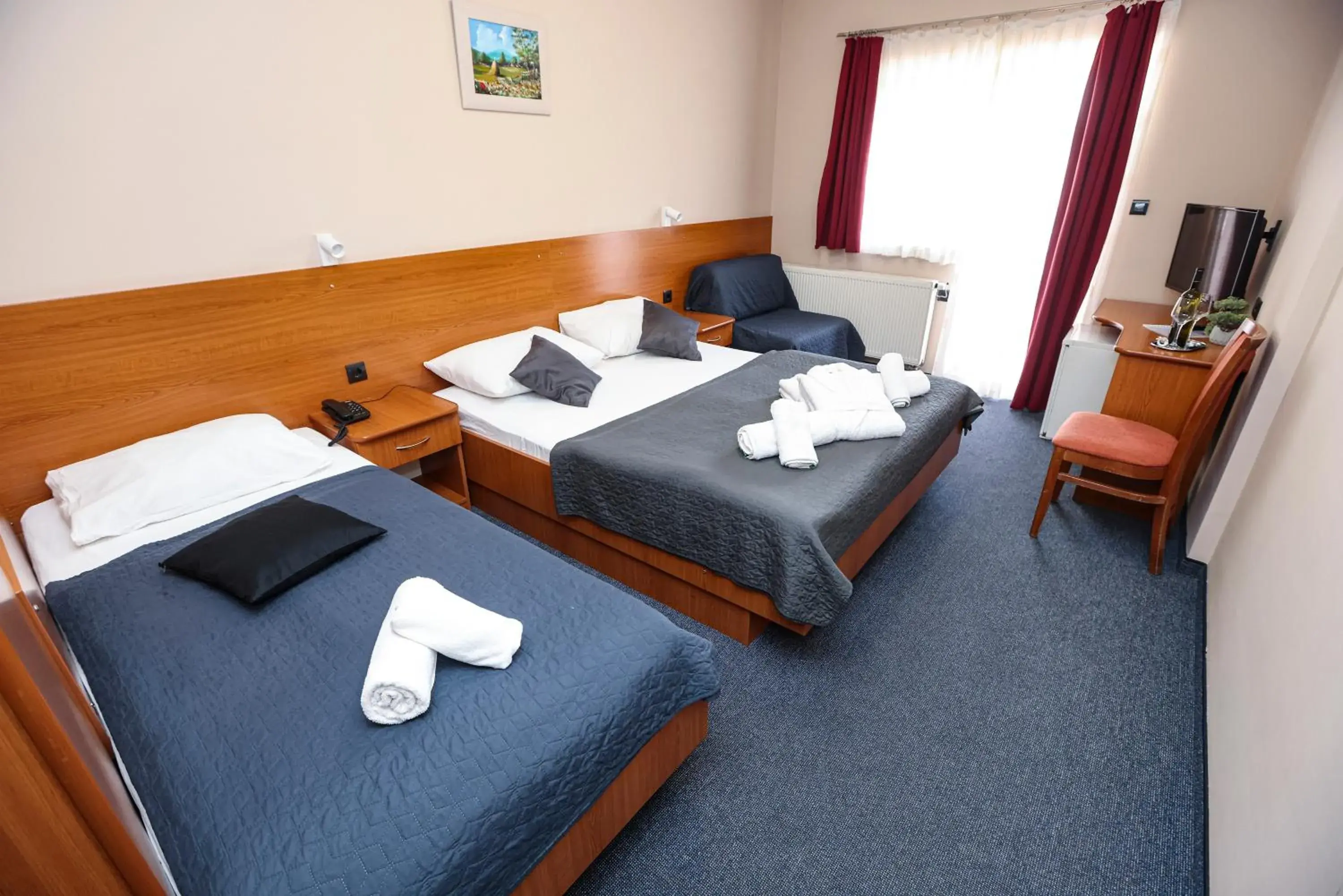 Triple Room with Balcony in Hotel Zagi Triple Room with Balcony in Hotel Zagi