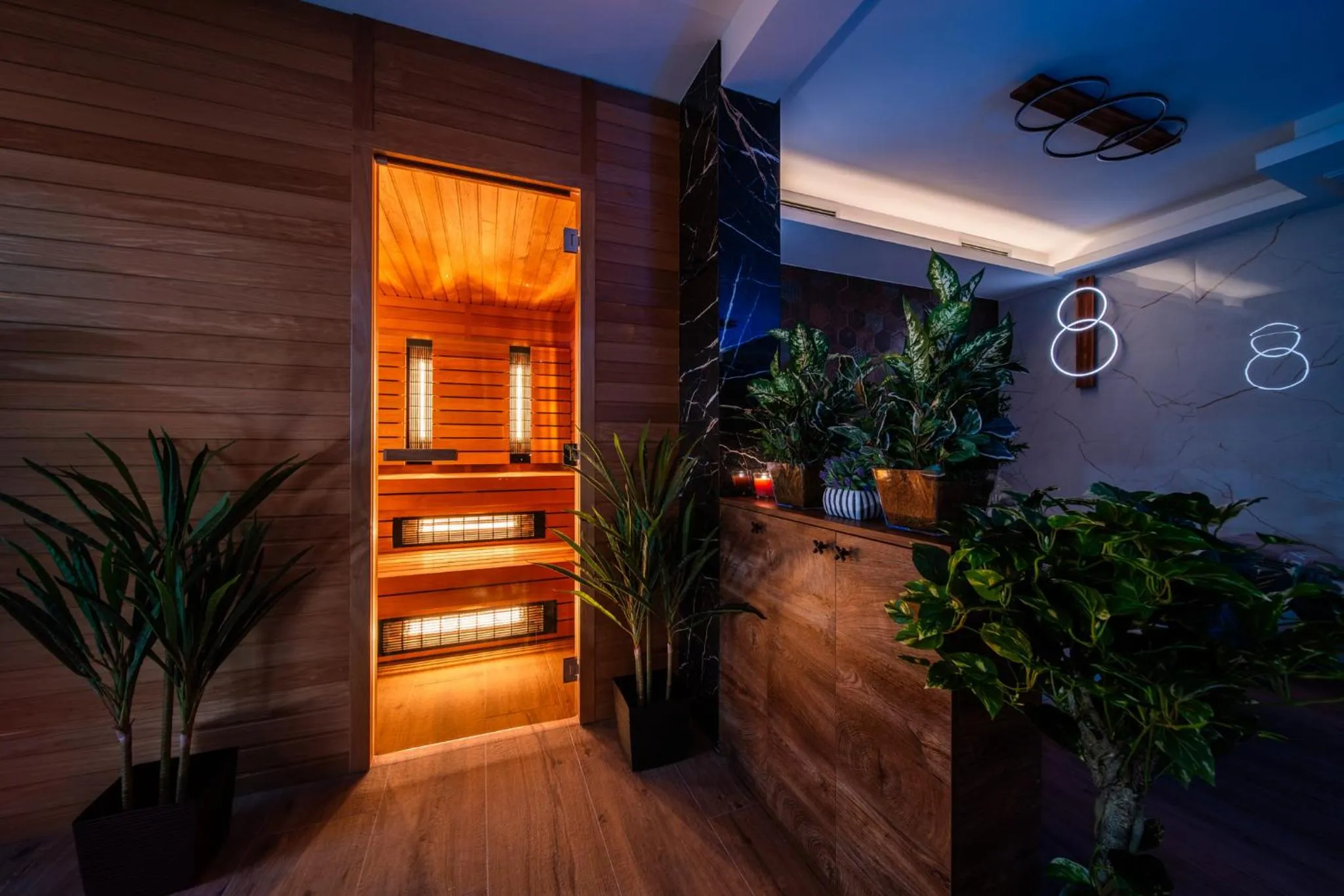 Sauna in Hotel Zagi