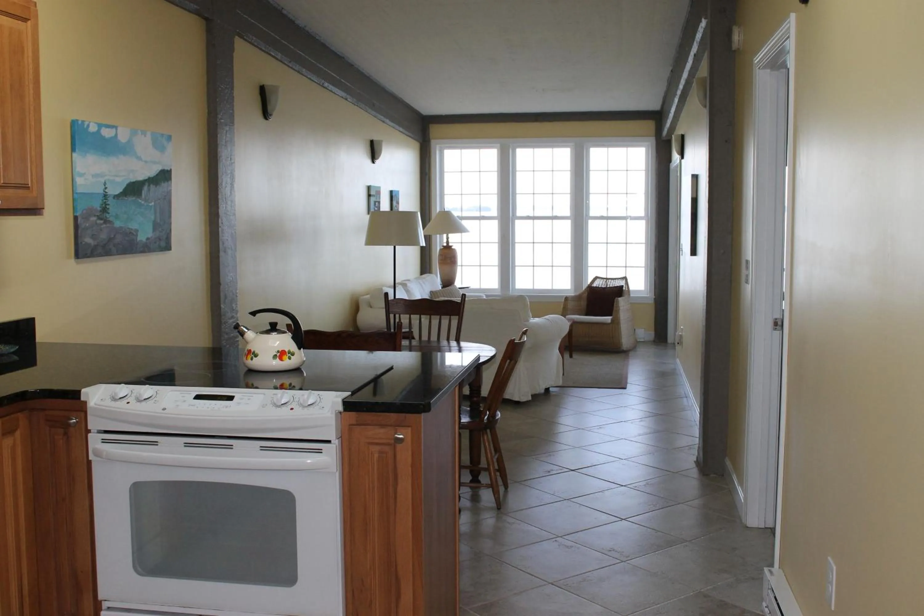 Kitchen or kitchenette in The Inn on the Wharf