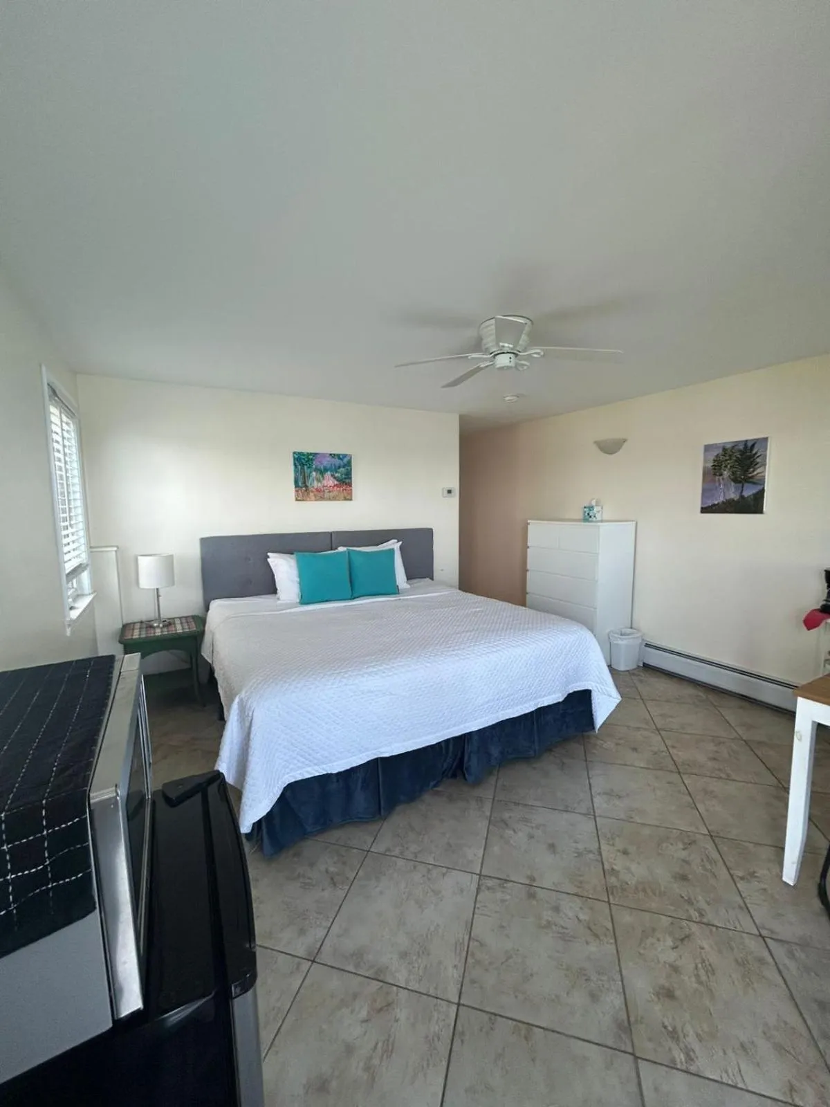 Bed in The Inn on the Wharf