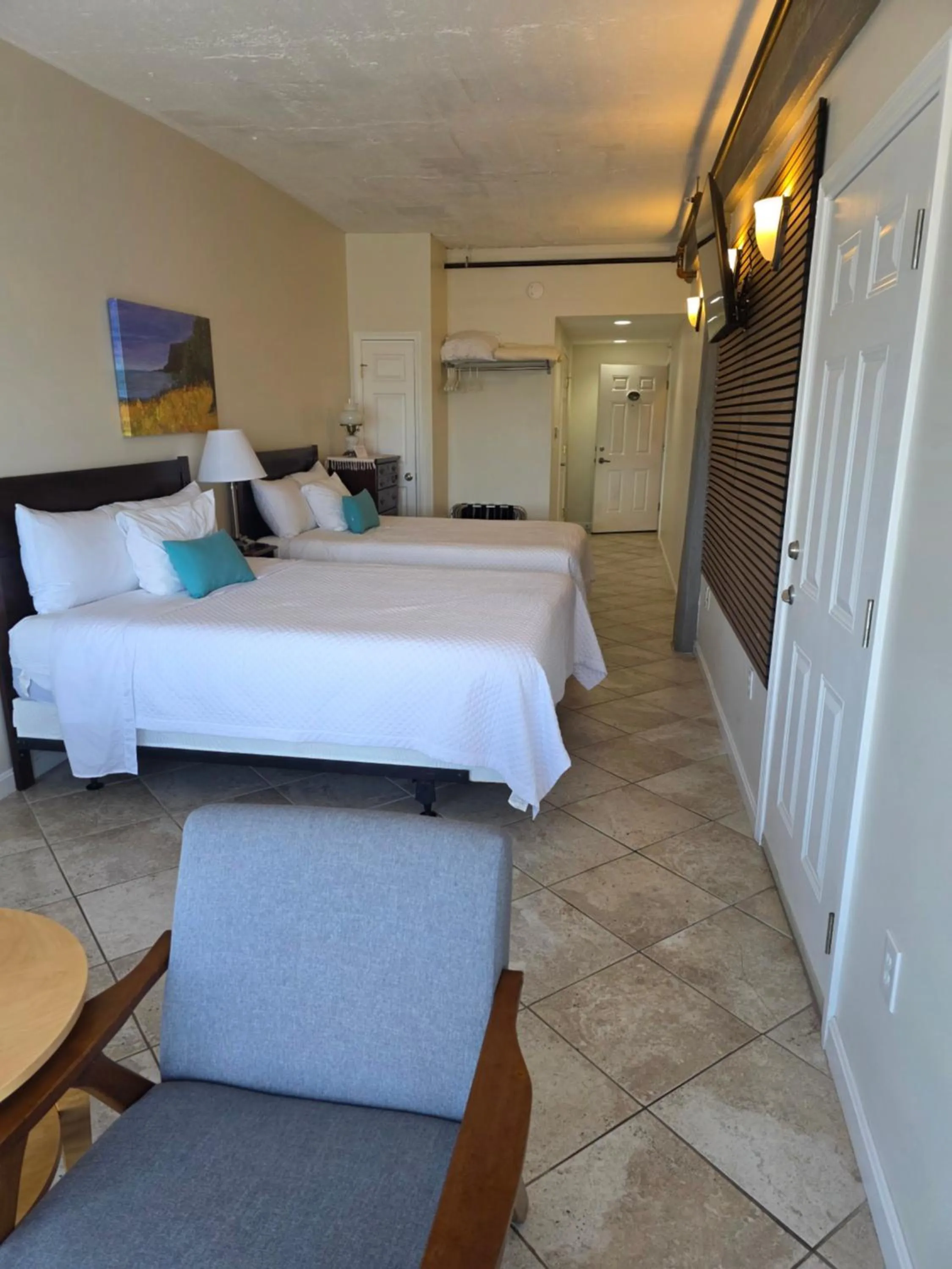 Bed in The Inn on the Wharf