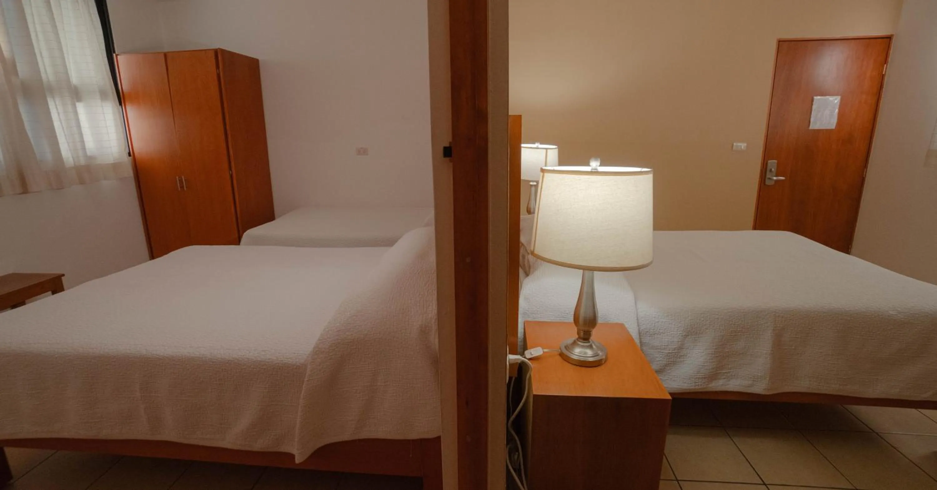 Bed in Hotel Marllou