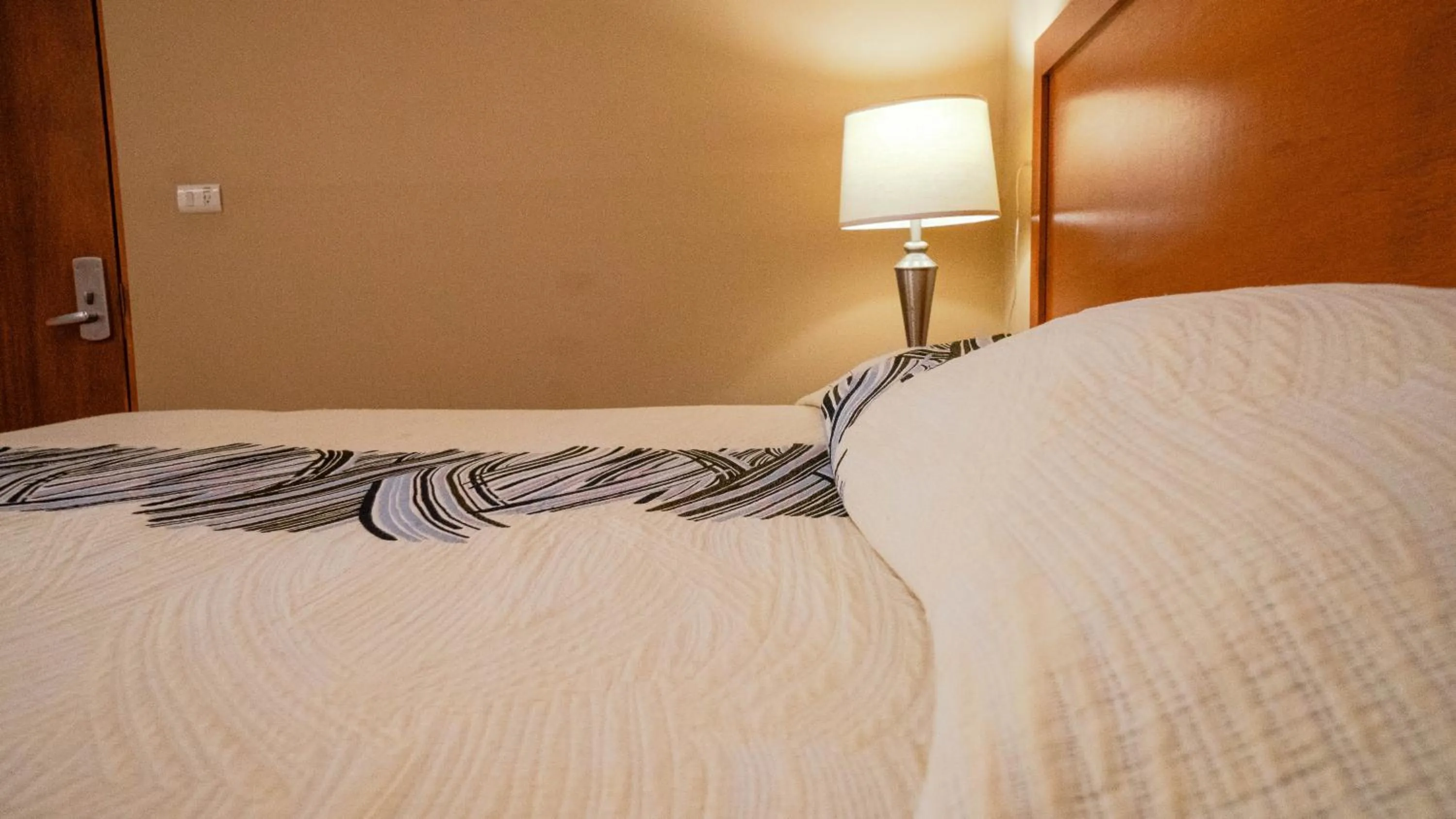 Bed in Hotel Marllou