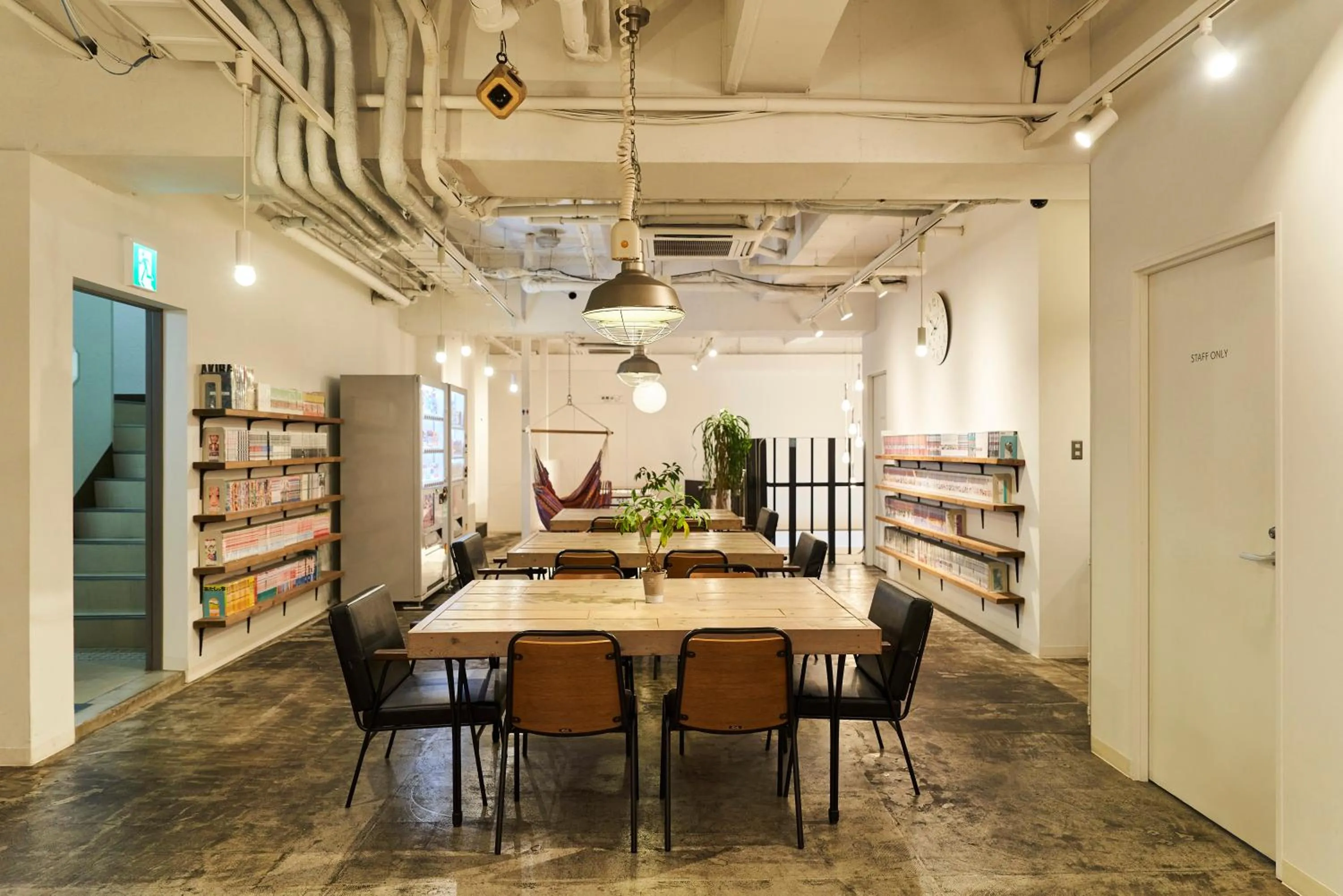 Communal lounge/ TV room in Coco Stay Nishikawaguchi Ekimae