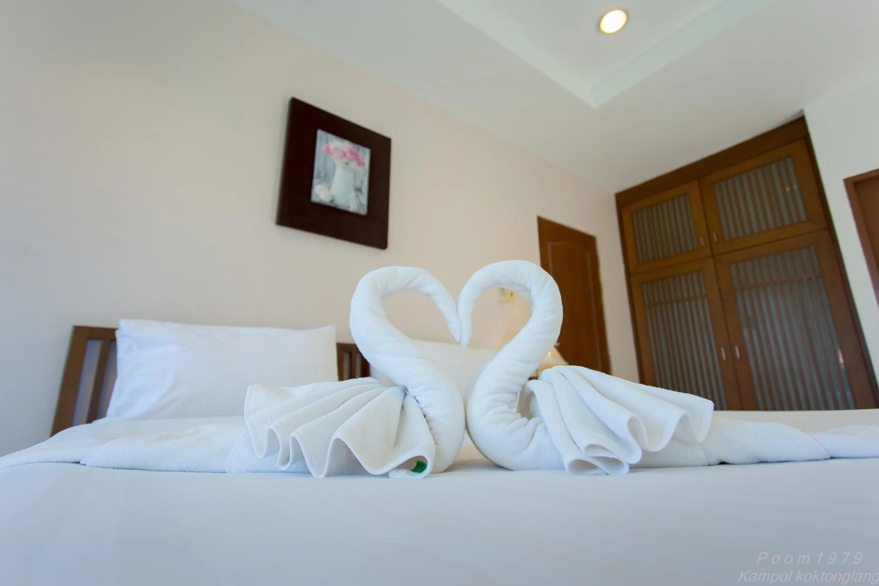 Bed in Thongsathit Hill Resort Khao Yai