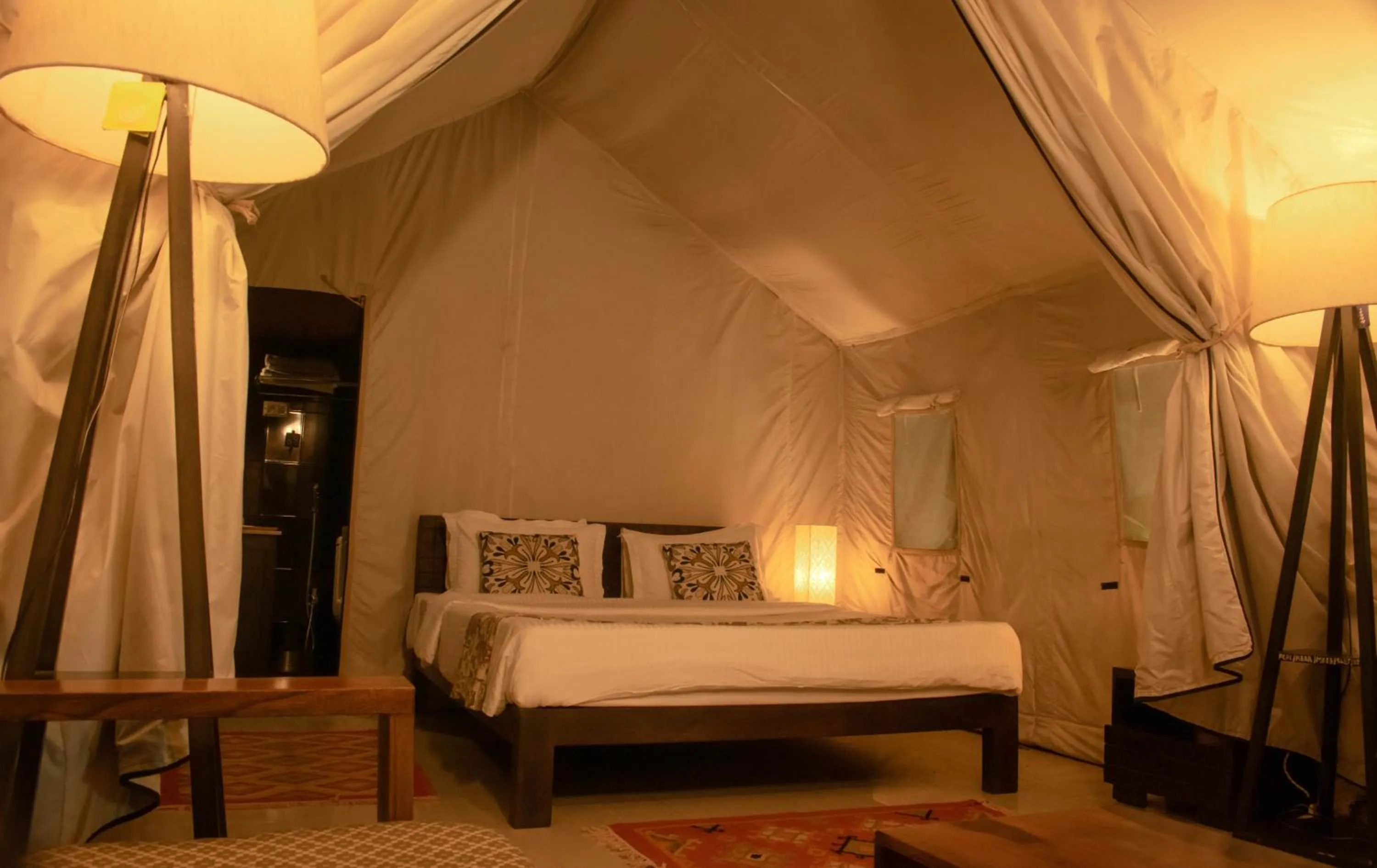 Bedroom in Eco Adventure Resorts Khhairabera