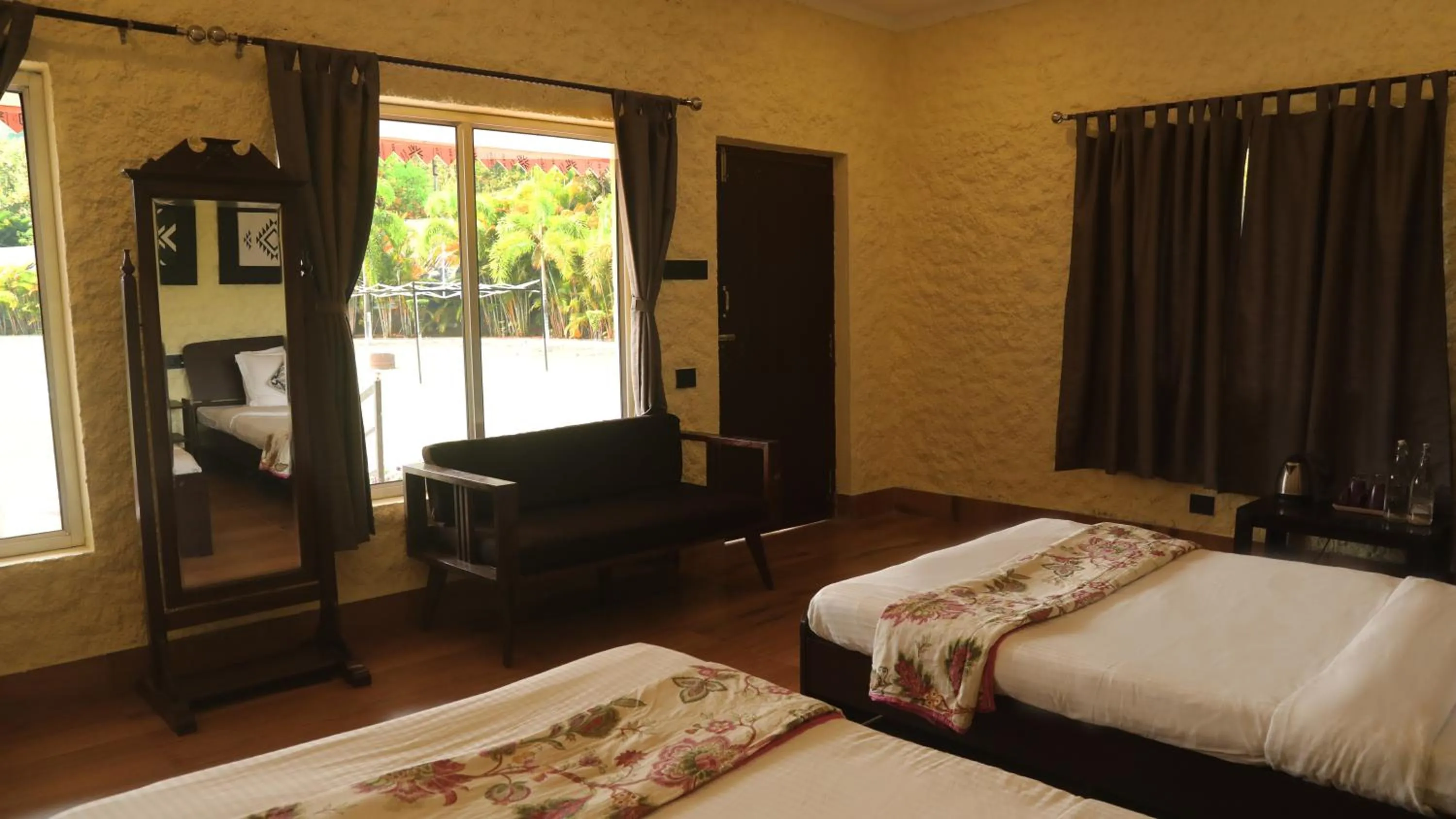 Bedroom in Eco Adventure Resorts Khhairabera