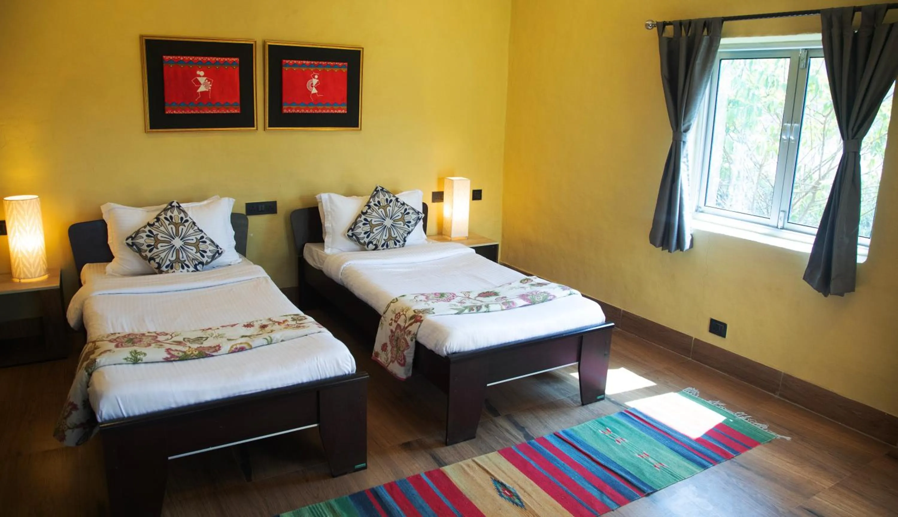 Bed in Eco Adventure Resorts Khhairabera