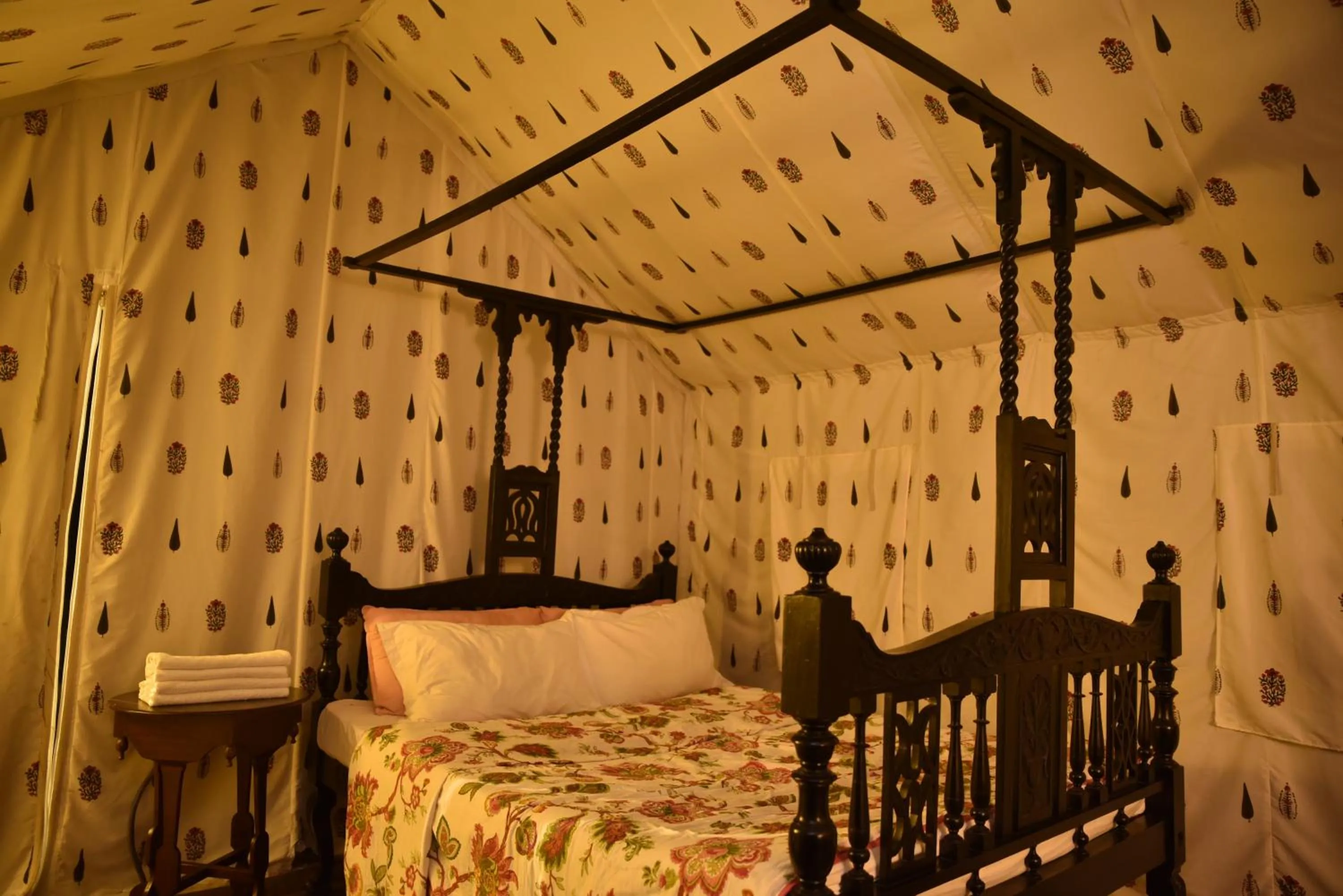 Bedroom in Eco Adventure Resorts Khhairabera