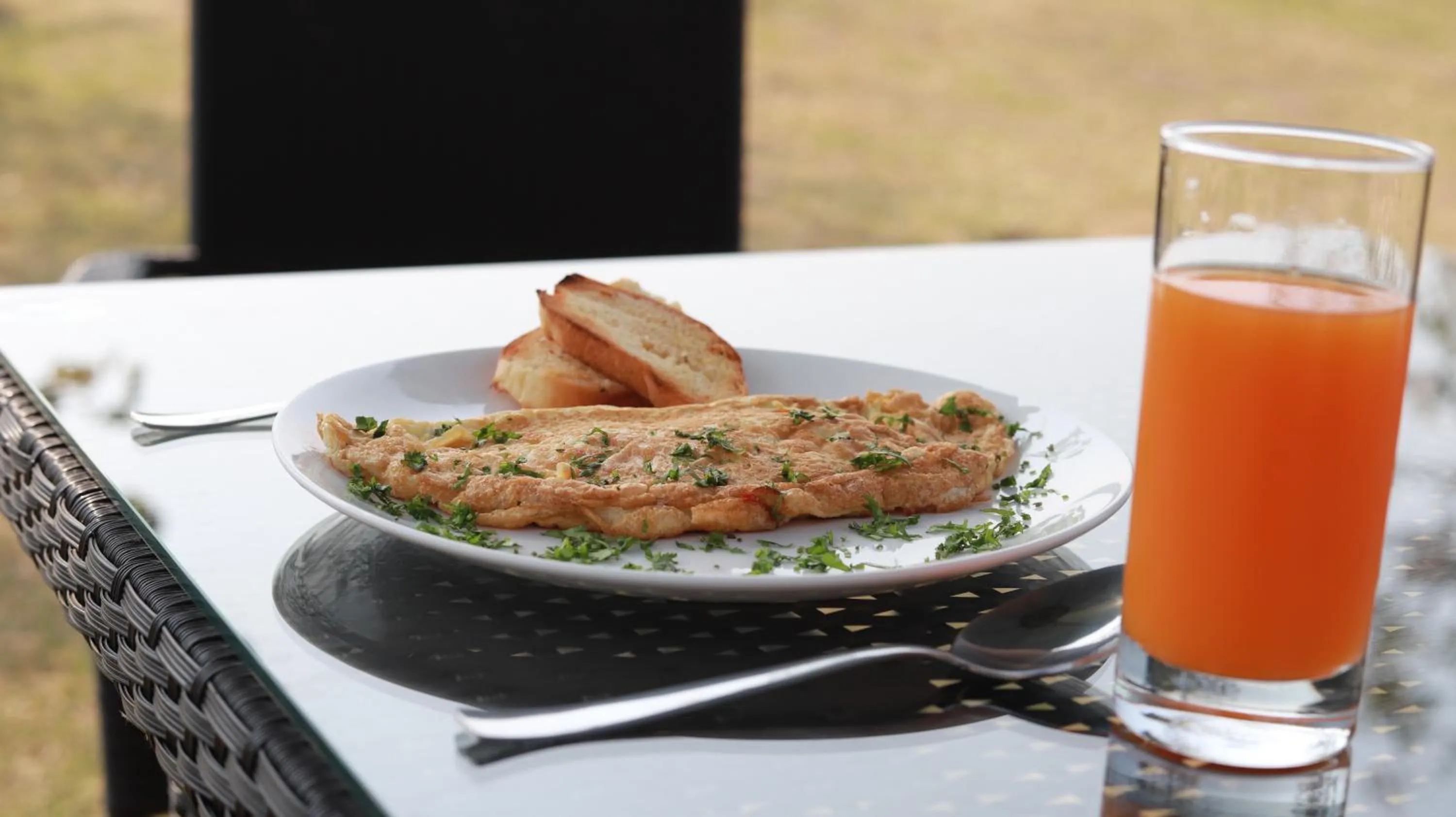 Breakfast in Eco Adventure Resorts Khhairabera