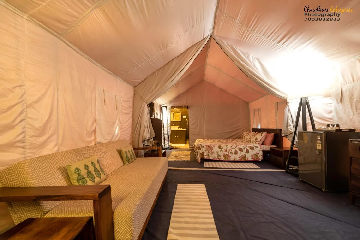 Living room in Eco Adventure Resorts Khhairabera