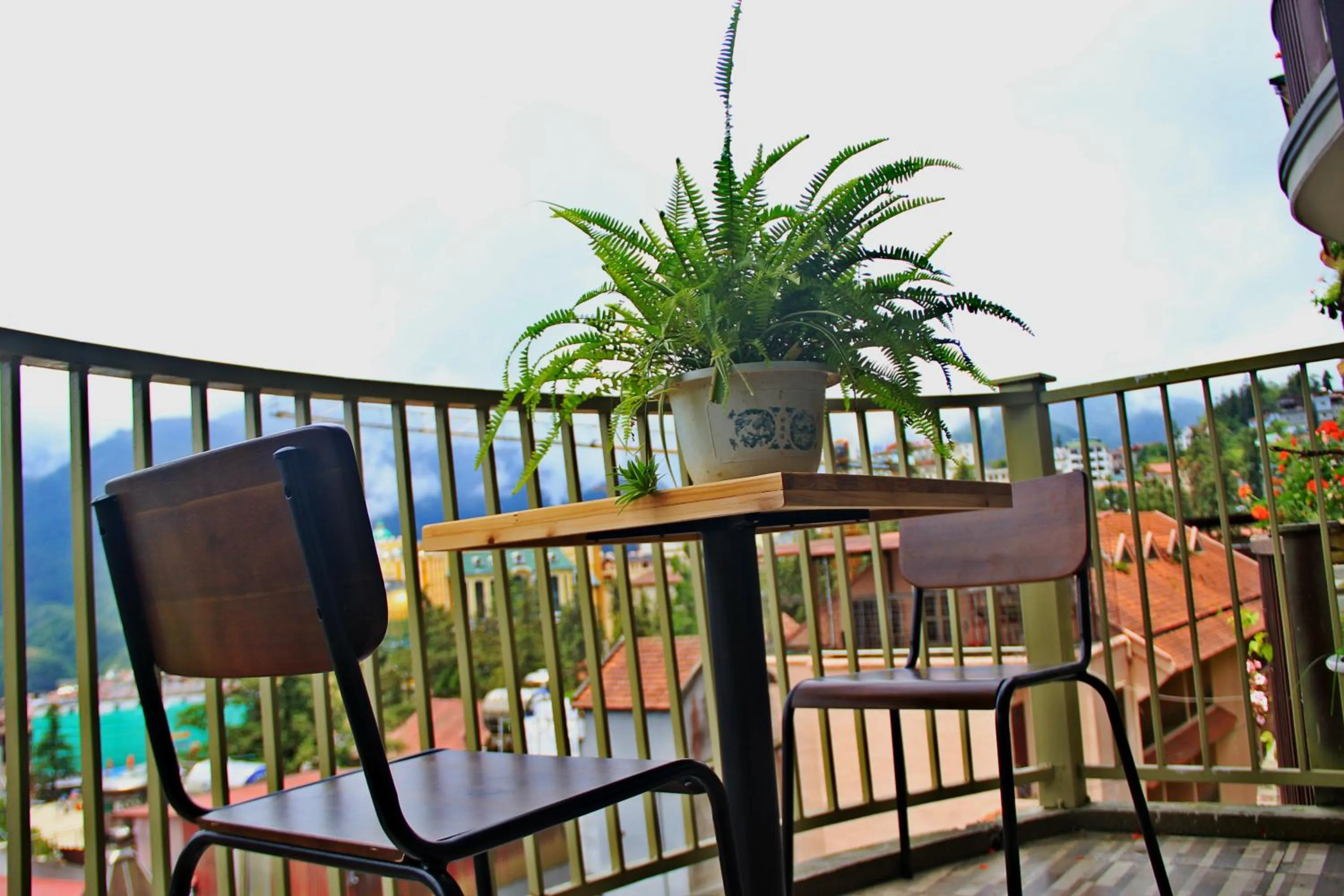 Balcony/Terrace in Sapa Aroma Hotel