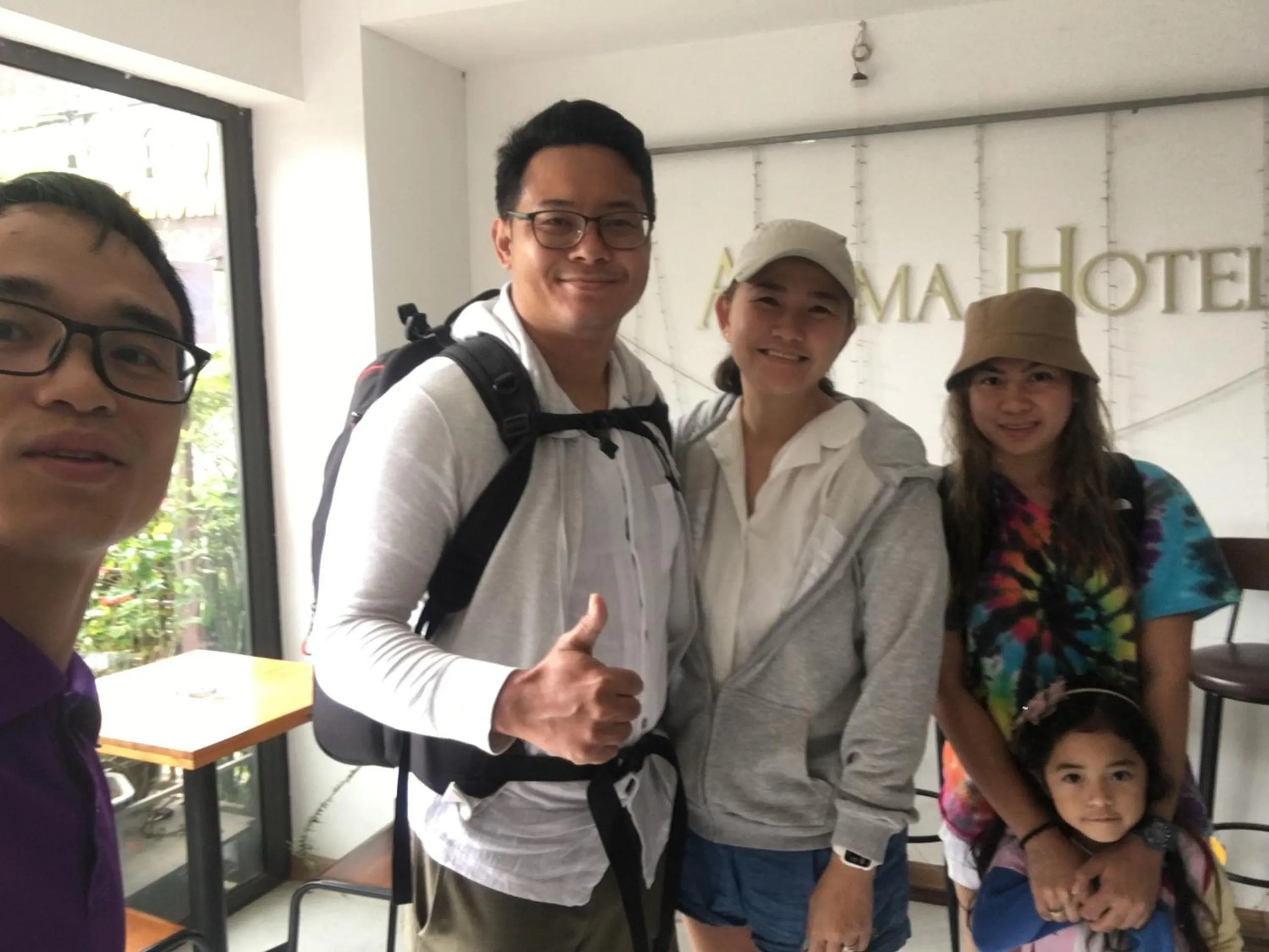 Family in Sapa Aroma Hotel