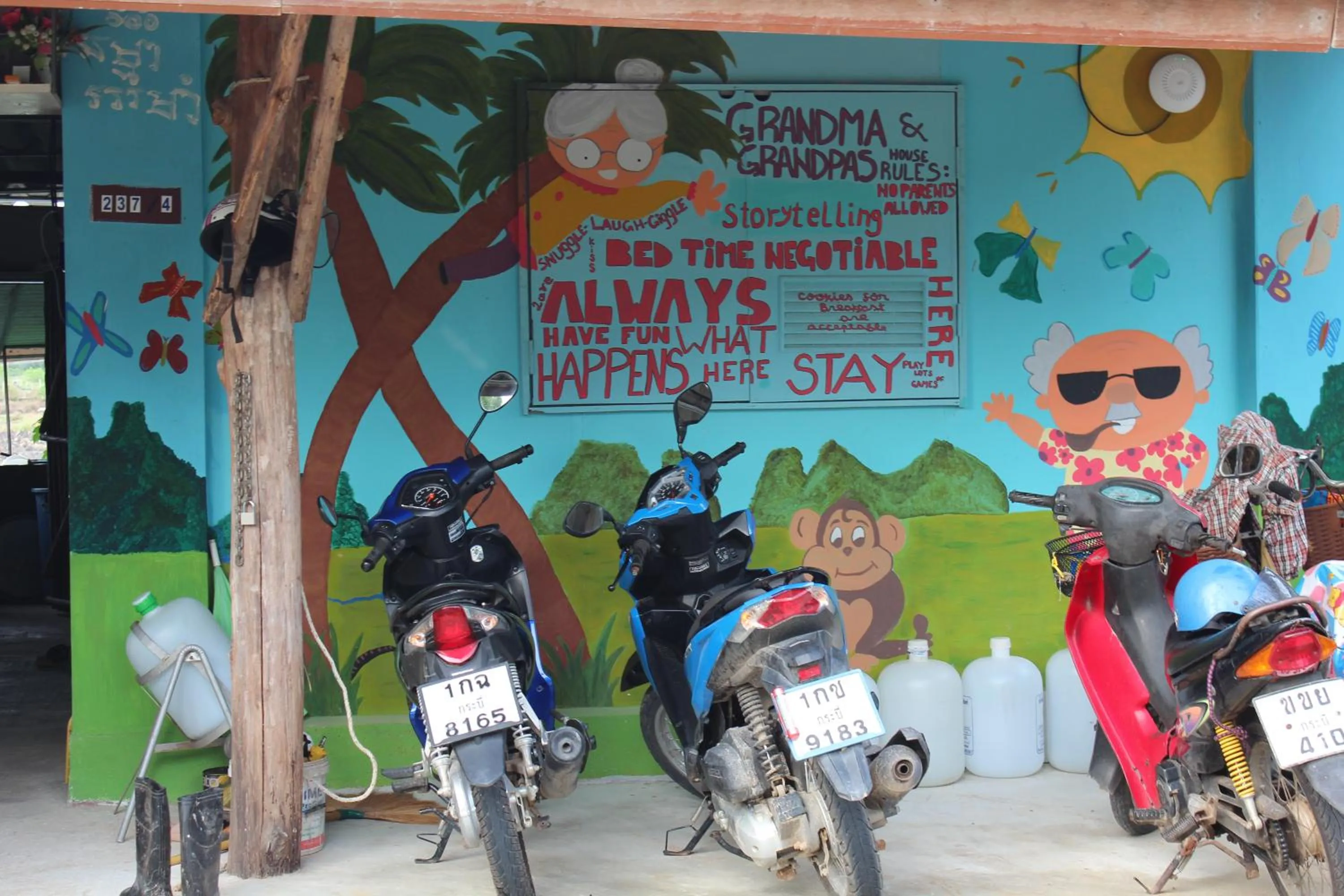 Property building in Chill Out Village