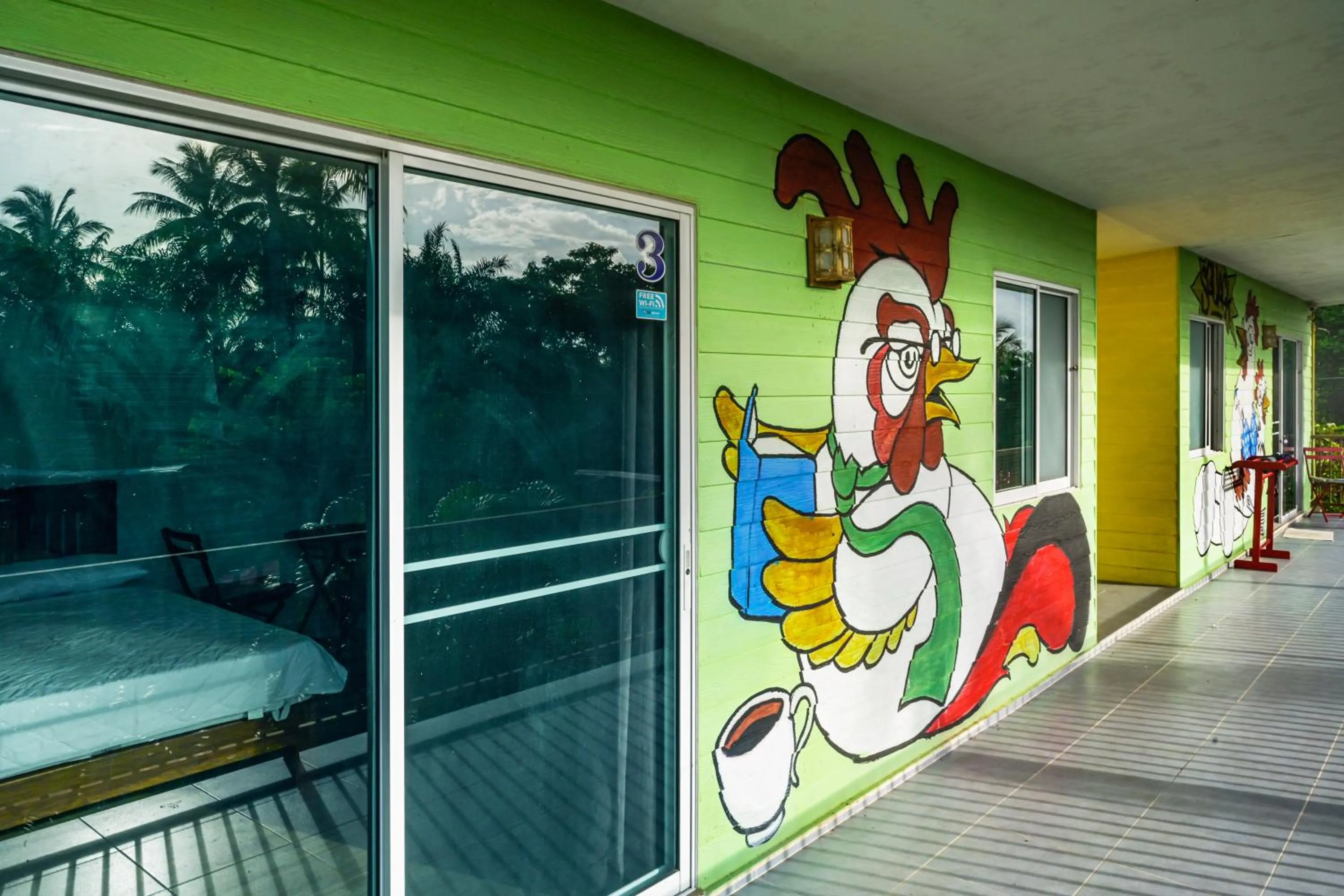 Garden view in Chill Out Village