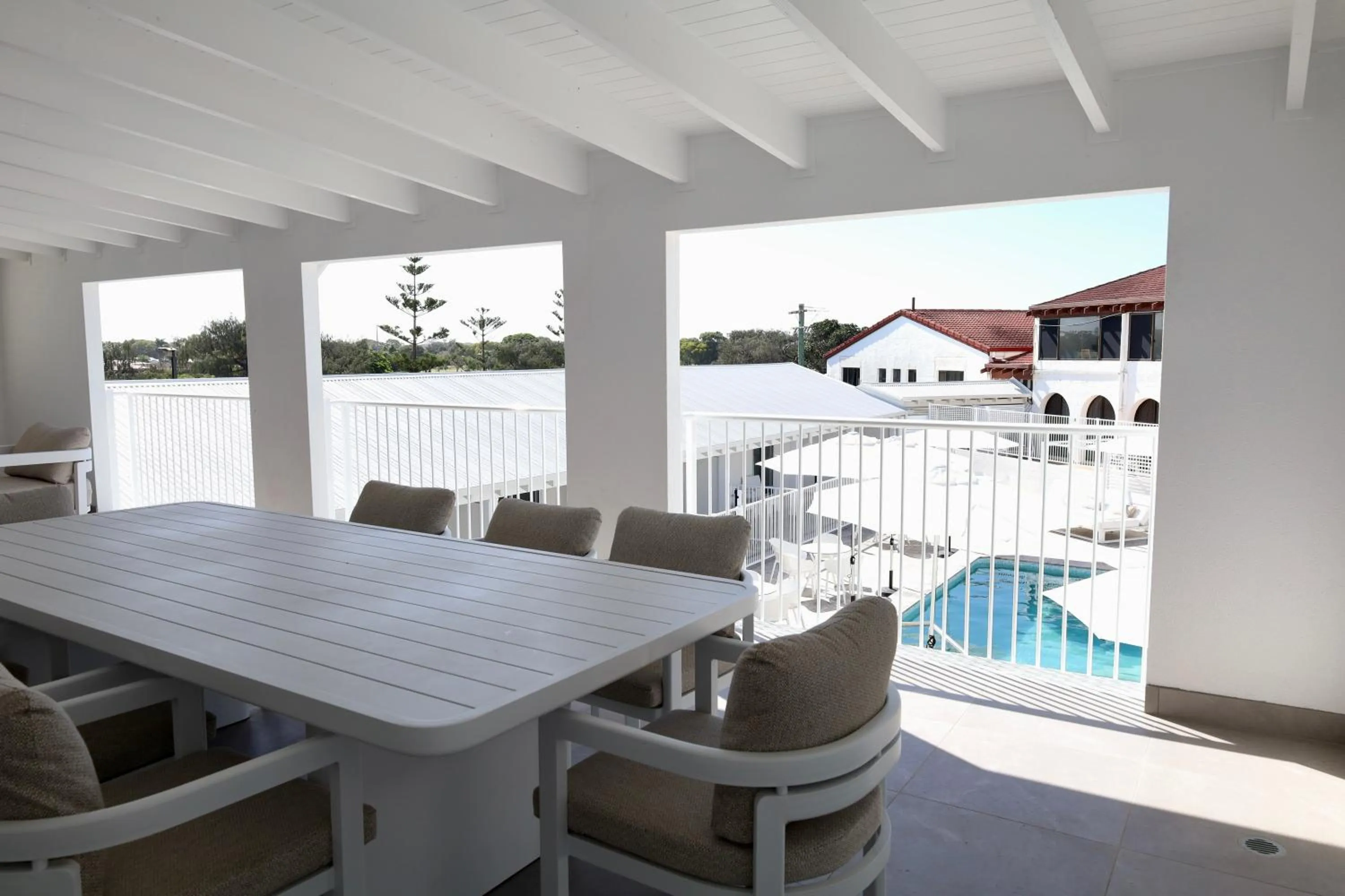 Balcony/Terrace in Don Pancho Beach Resort