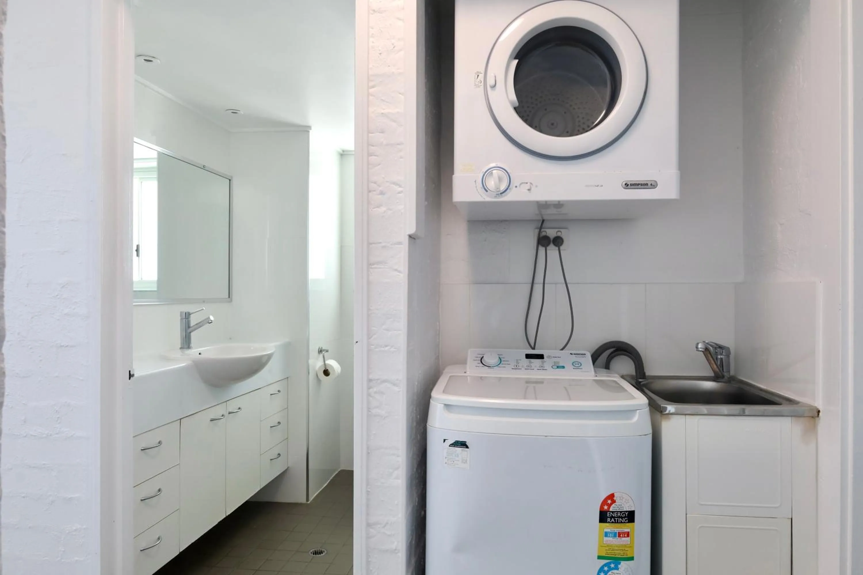 washing machine in Don Pancho Beach Resort