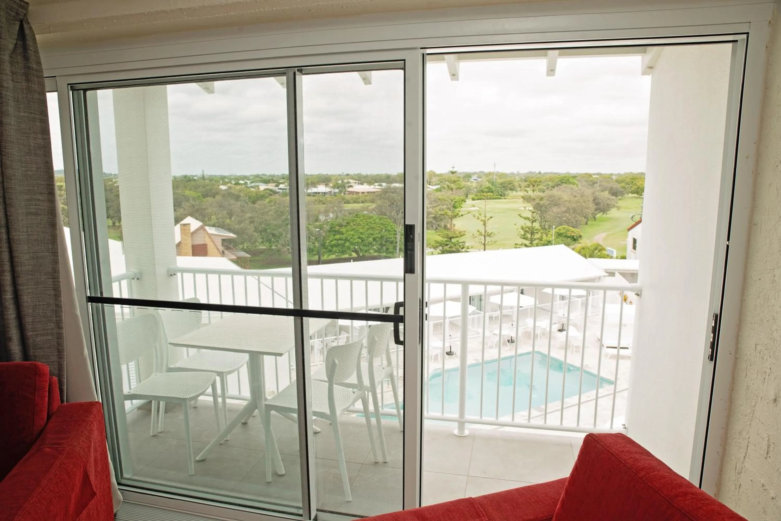 Living room in Don Pancho Beach Resort