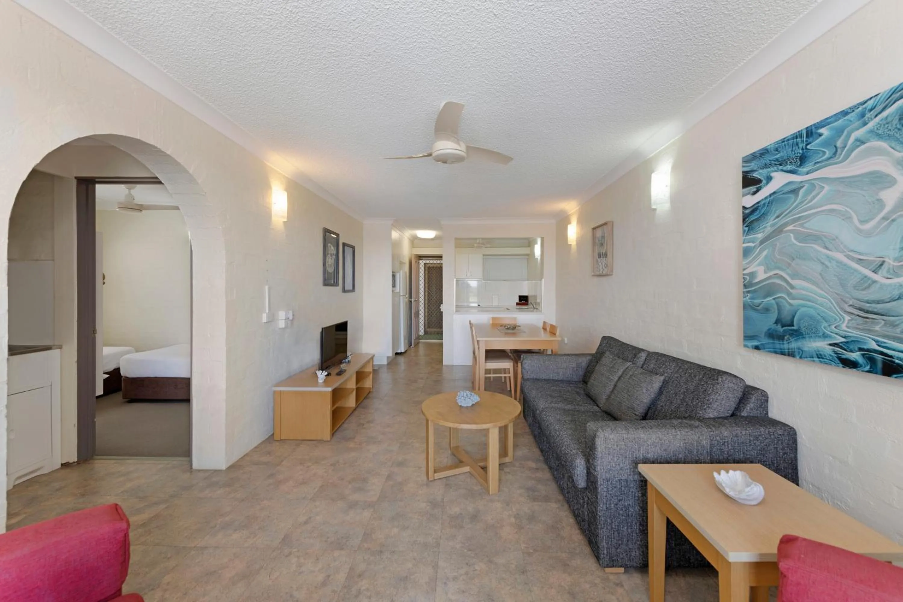 Living room in Don Pancho Beach Resort