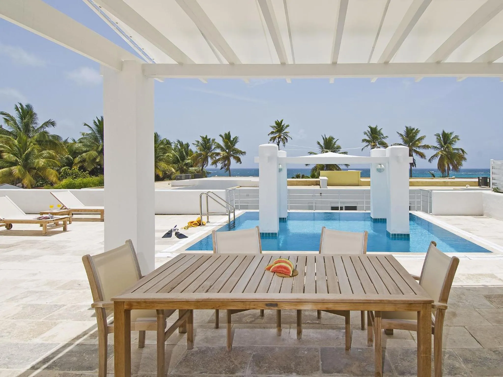 Balcony/Terrace in Coral Beach Club Villas & Marina