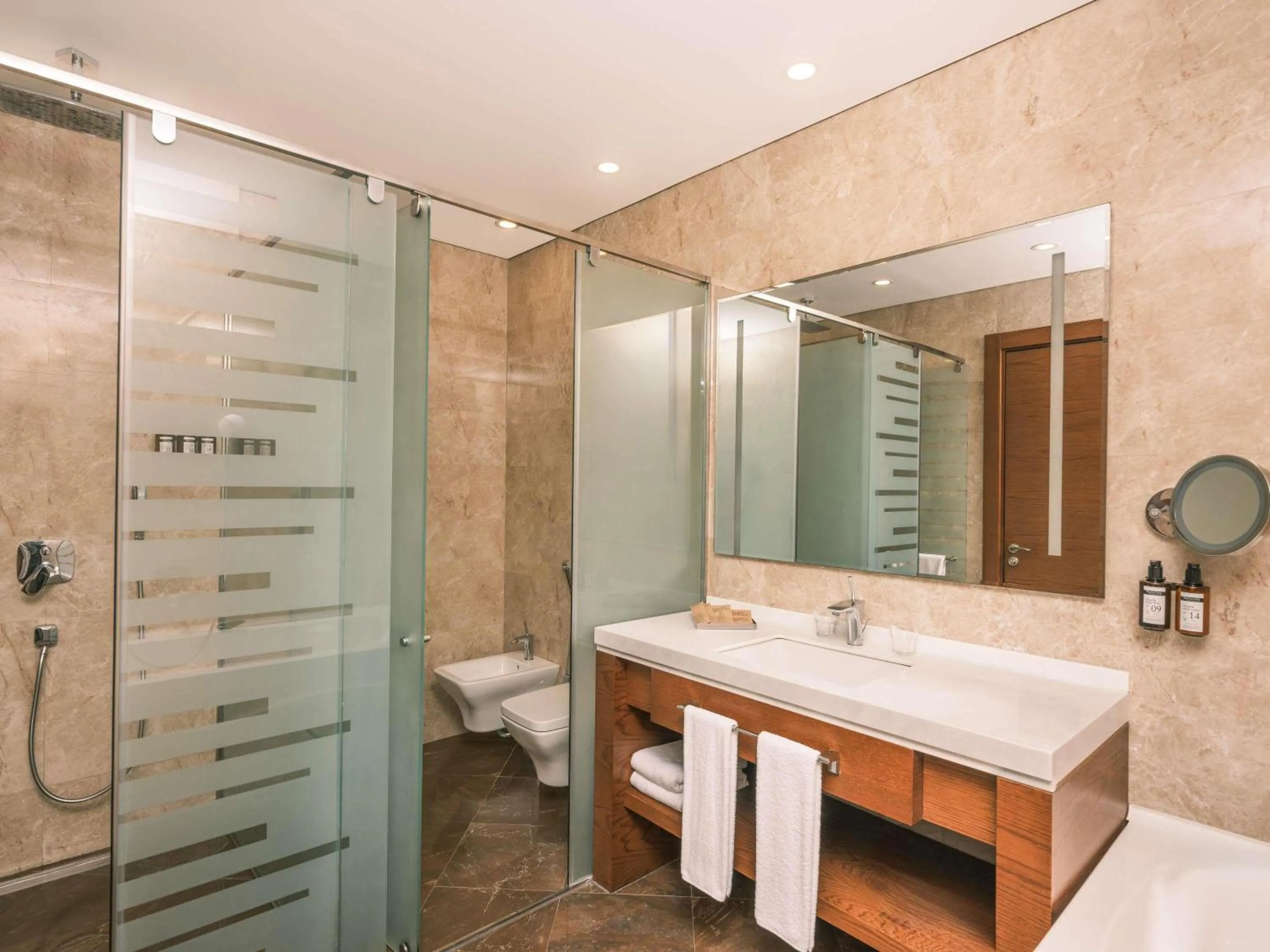 Bedroom in Movenpick Winter Park Baku