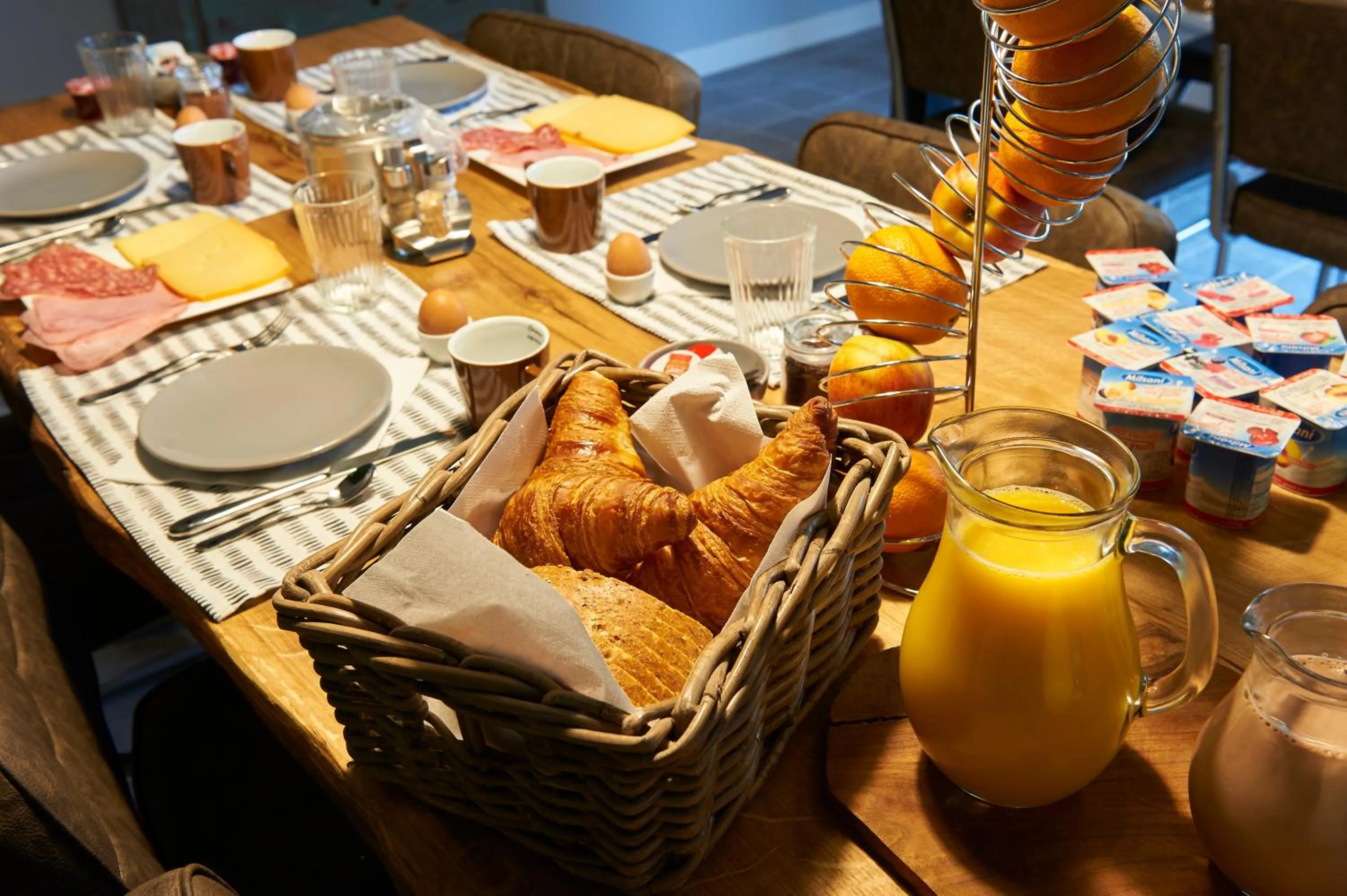 Restaurant/places to eat in B&B Barvaux, Durbuy