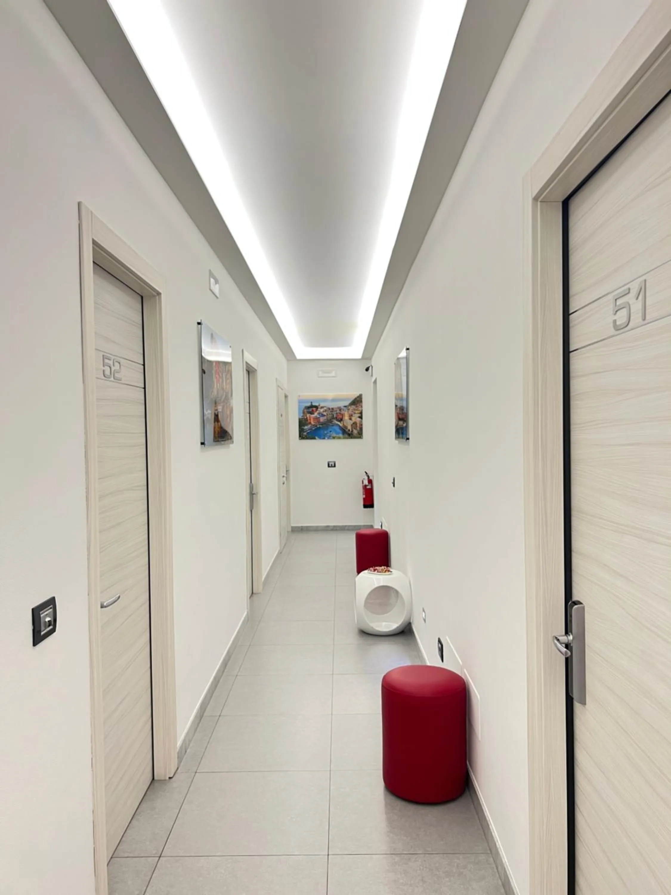 Seating area in Cinqueterre Behind