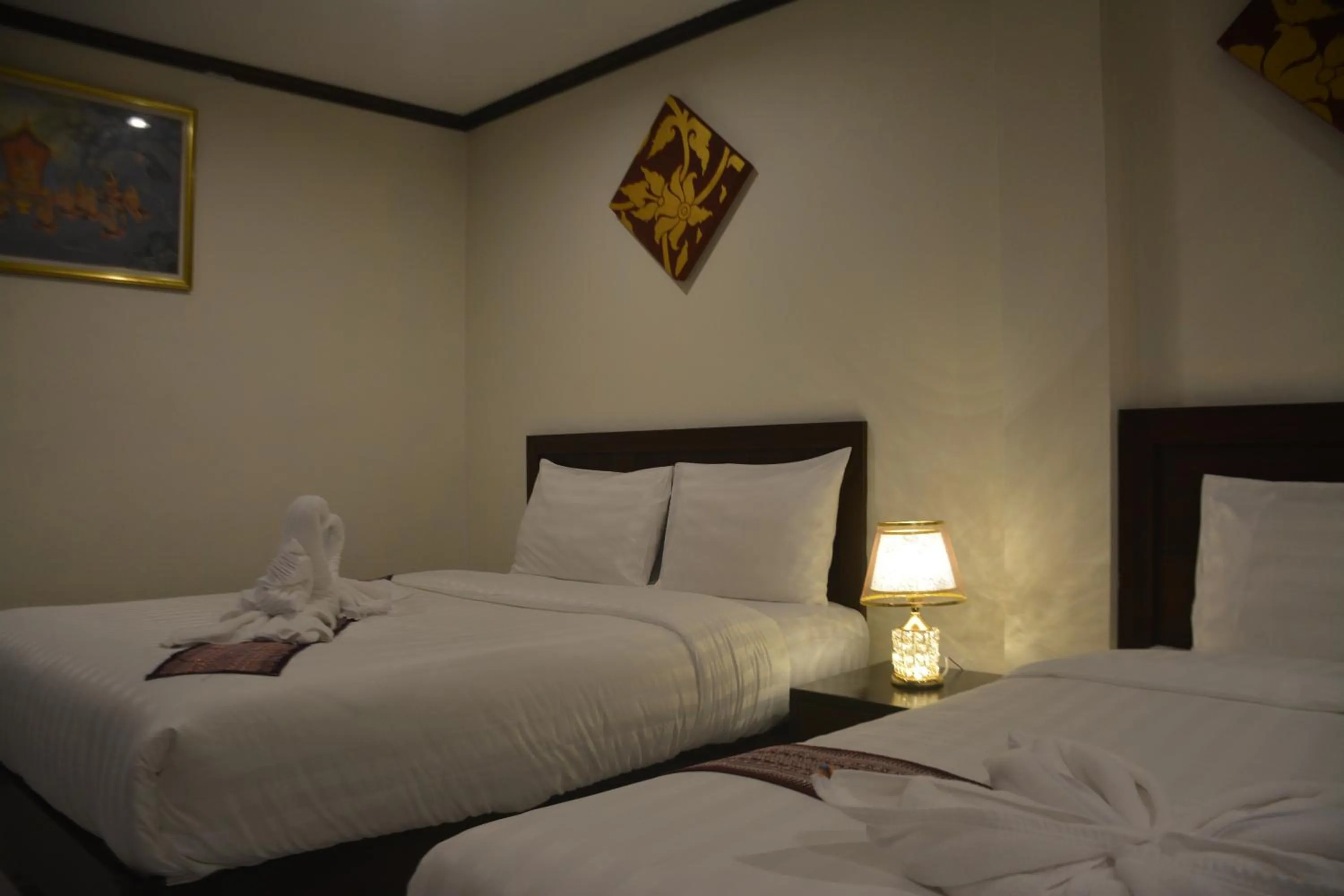 Bed in Patong Moon Inn Residence