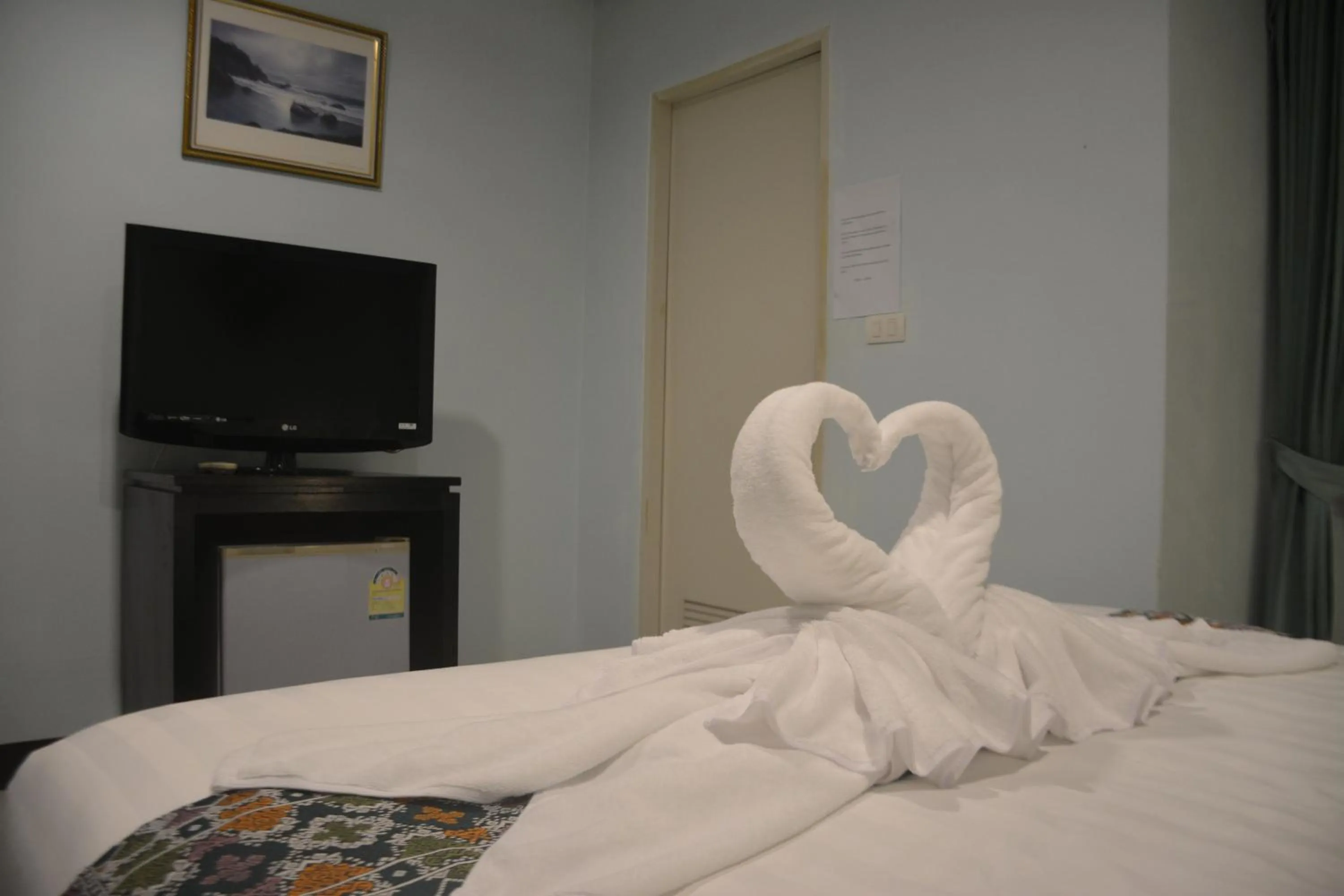 TV and multimedia, Bed in Patong Moon Inn Residence